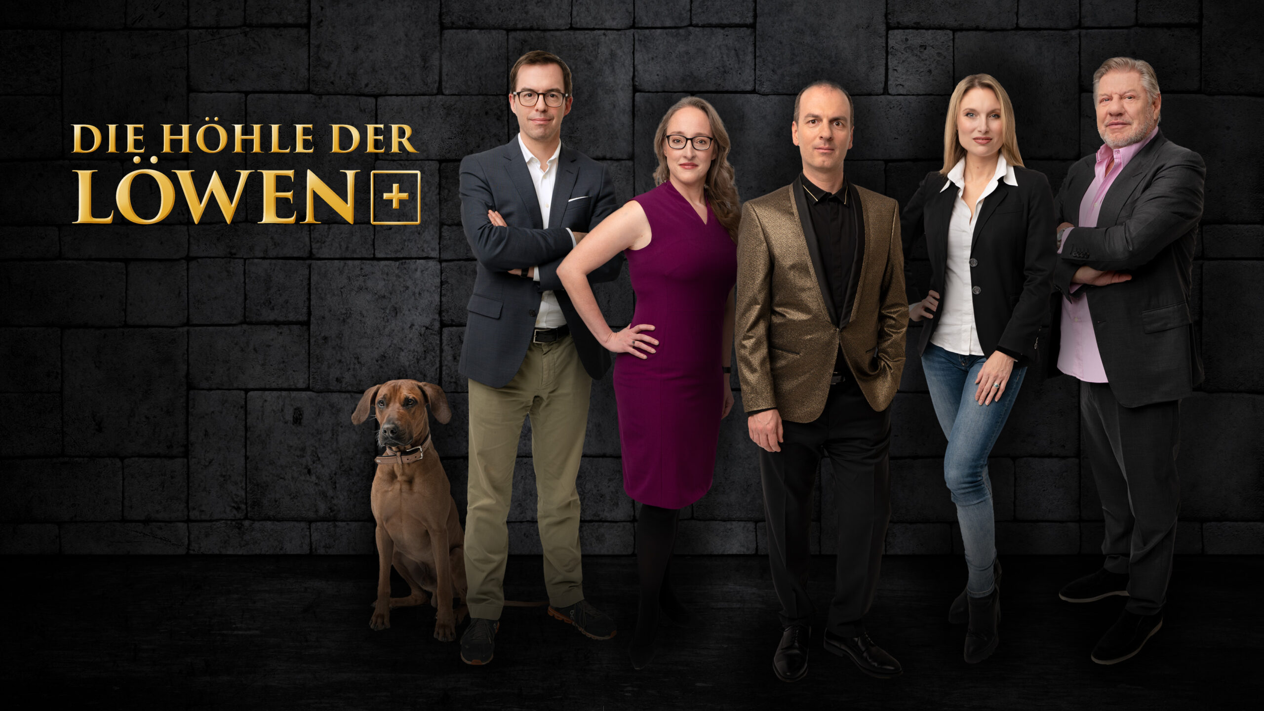 Il key visual di un'edizione precedente del talent per startup "Die Höhle der Löwen Schweiz" in onda su 3+ in Svizzera