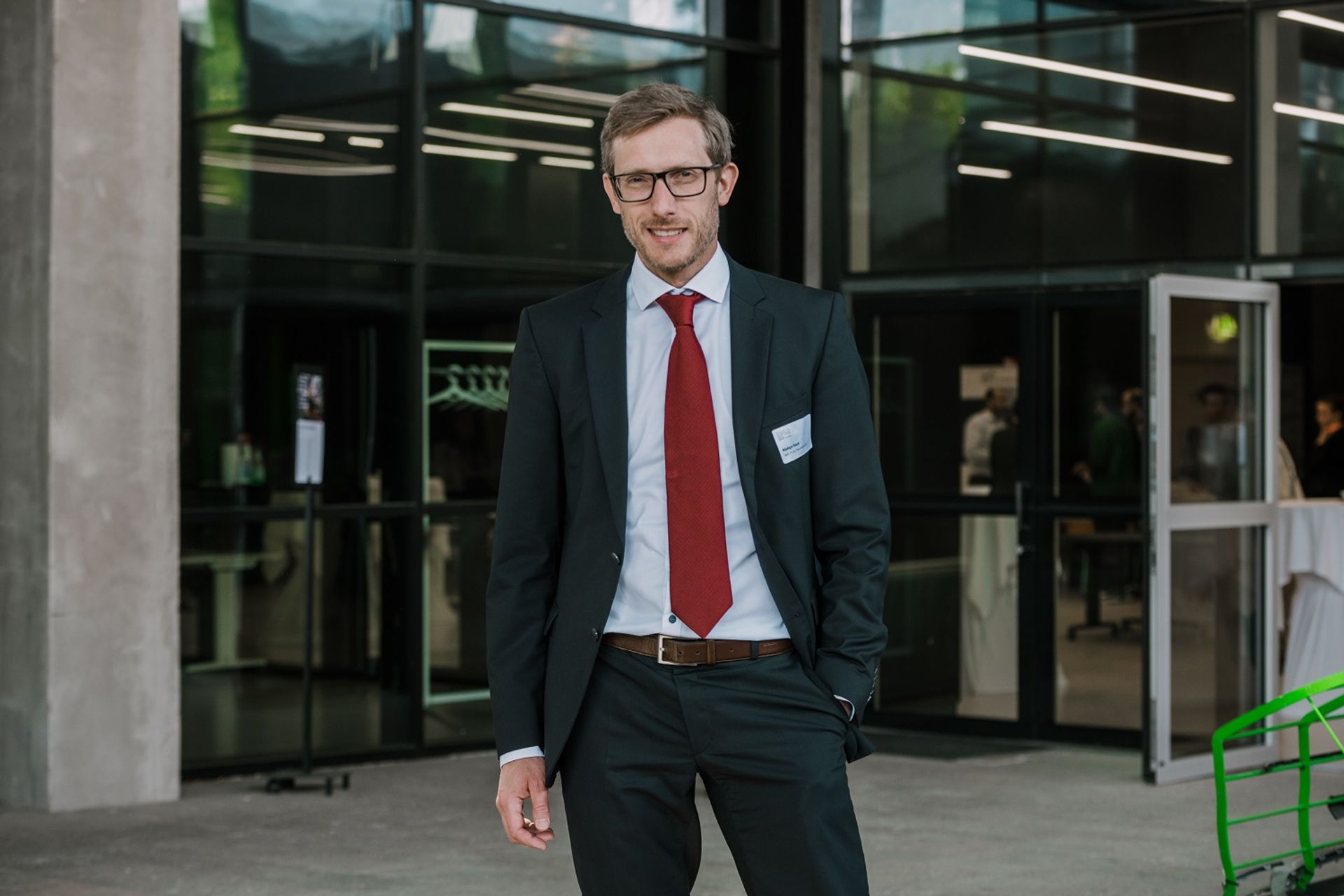 Rüdiger Daub, Professore all’Università Tecnica di Monaco di Baviera e Direttore del Fraunhofer IGCV, al NOI Techpark di Bolzano