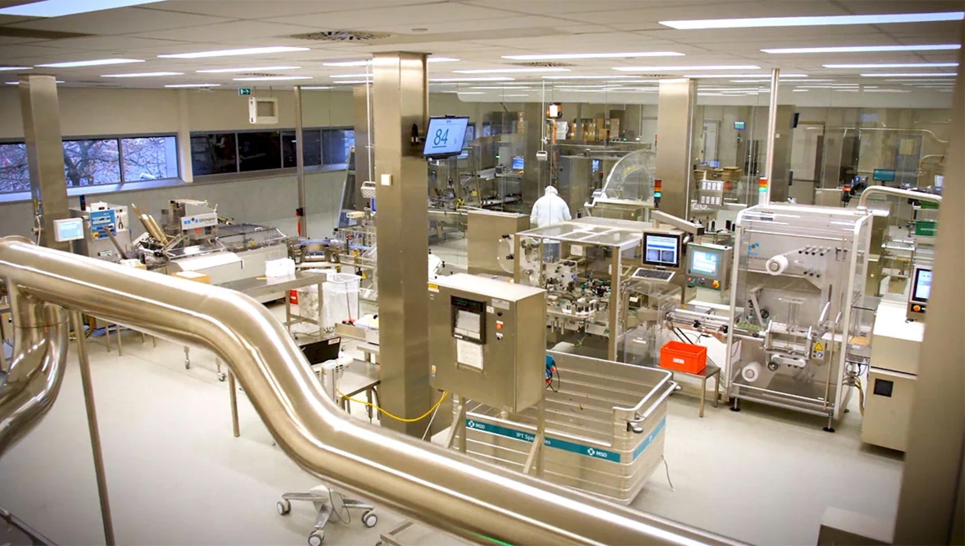 位於荷蘭哈勒姆的默沙東公司製藥實驗室（圖片來源：MSD）