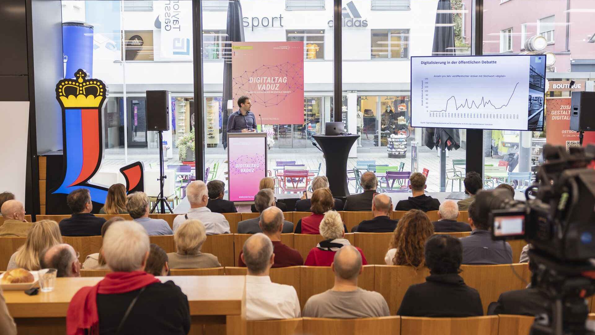 O "Digitaltag Vaduz" foi recebido pelo Kunstmuseum da capital do Principado de Liechtenstein no sábado, 15 de outubro de 2022