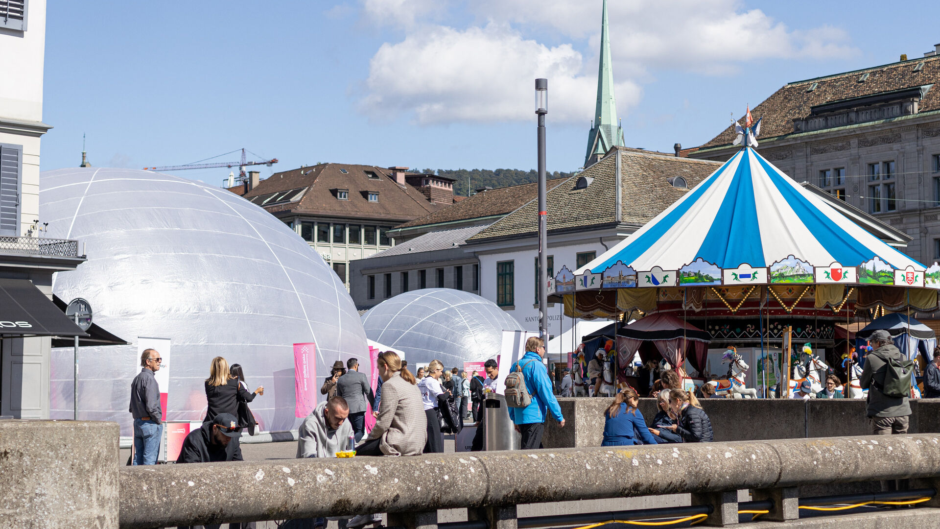 Die «Swiss Digital Days» 2022 machten vom 19. bis 25. September Halt in Zürich (Zürich), Schaffhausen (Schaffhausen) und Winterthur (Zürich).