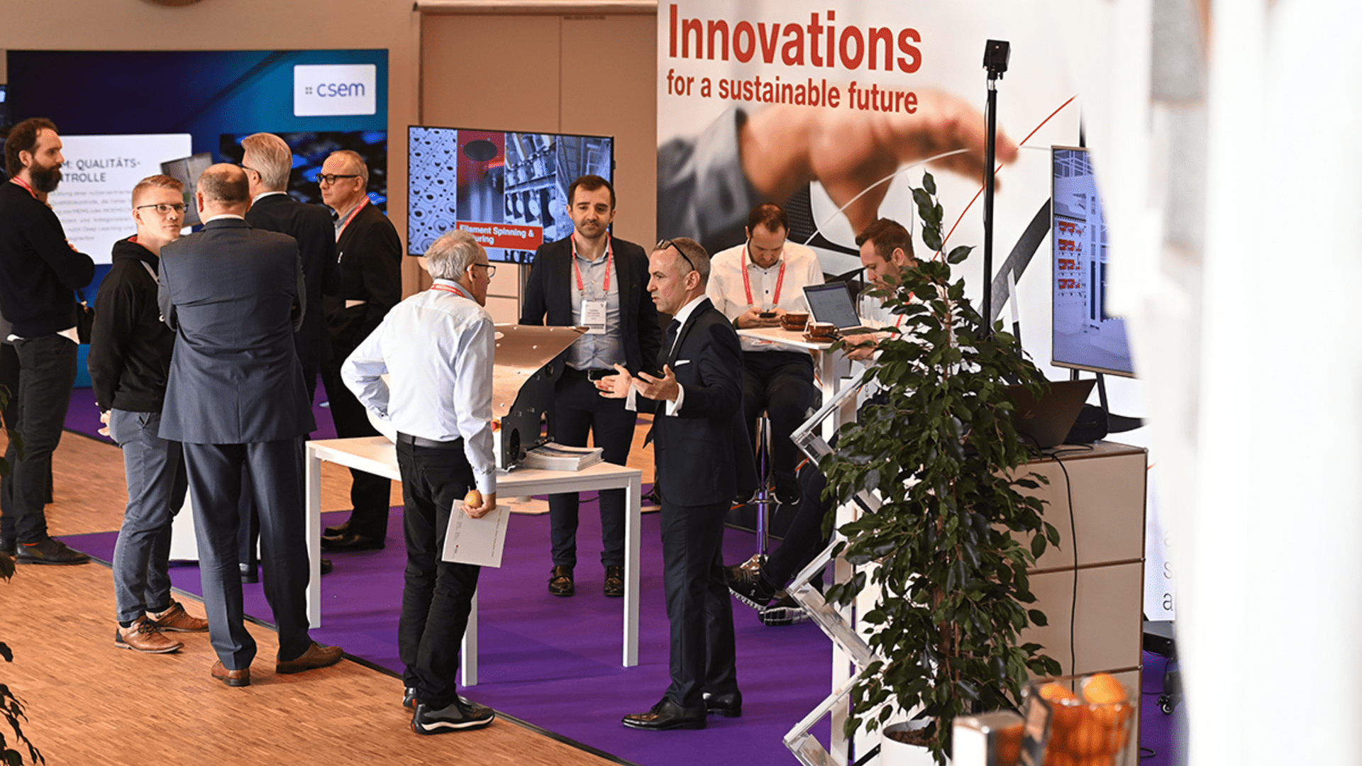 Relatori e ospiti presenti all'edizione 2021 dello “Swiss Innovation Forum”