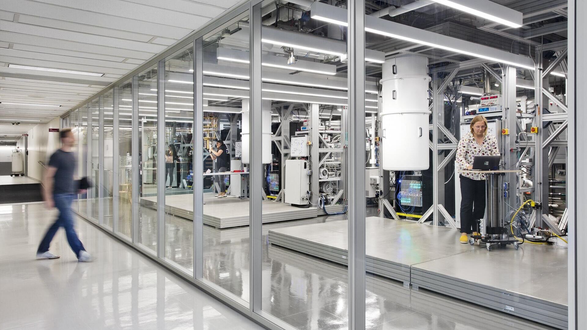 Квантовая лаборатория IBM в Исследовательском центре Томаса Джона Ватсона