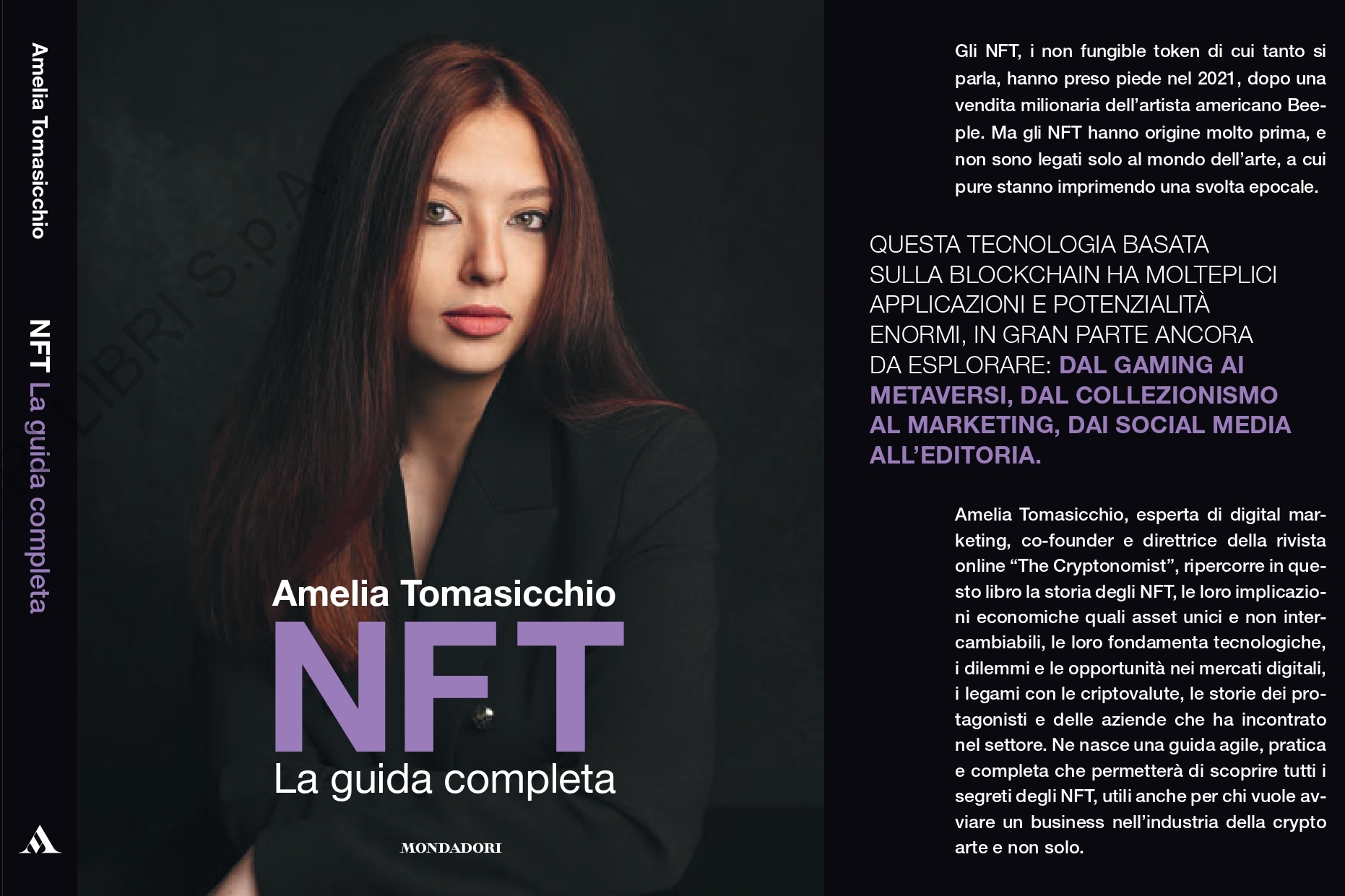 Il libro “NFT: la guida completa” di Amelia Tomasicchio per Mondadori