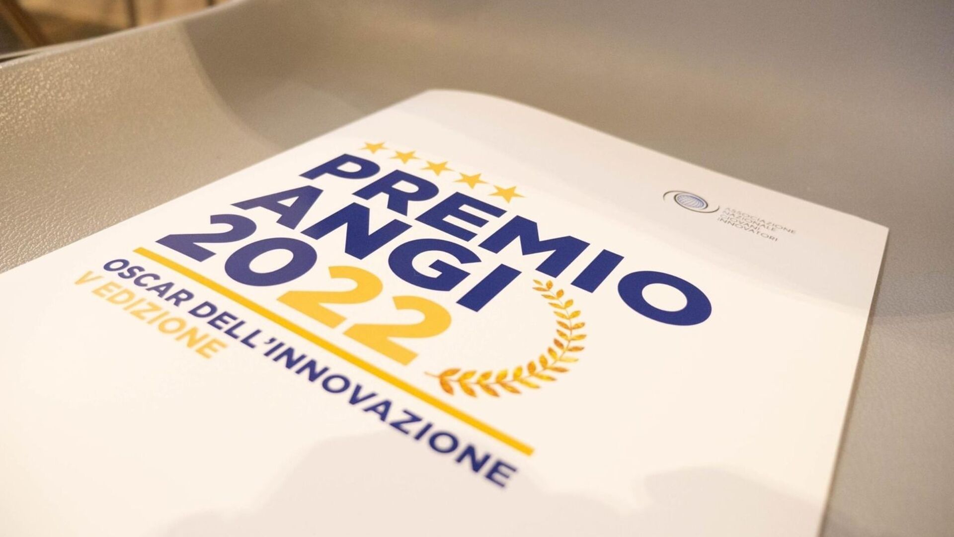 Петтото издание на „ANGI Award - Оскар за иновации“ ќе се одржи во Ara Pacis во Рим на 2022 декември XNUMX година.