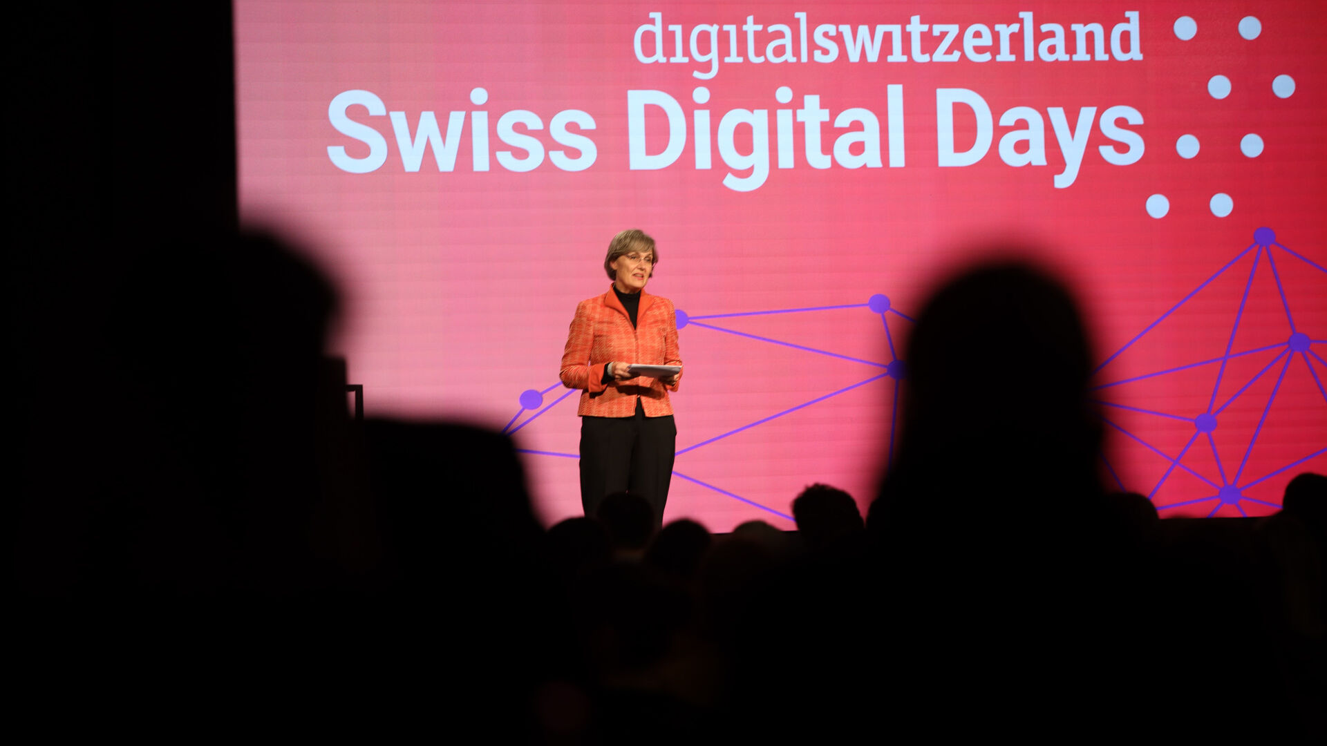 Swiss Digital Days: o evento de encerramento dos "Swiss Digital Days" 2022 no Freiruum em Zug (Zug) em 27 de outubro