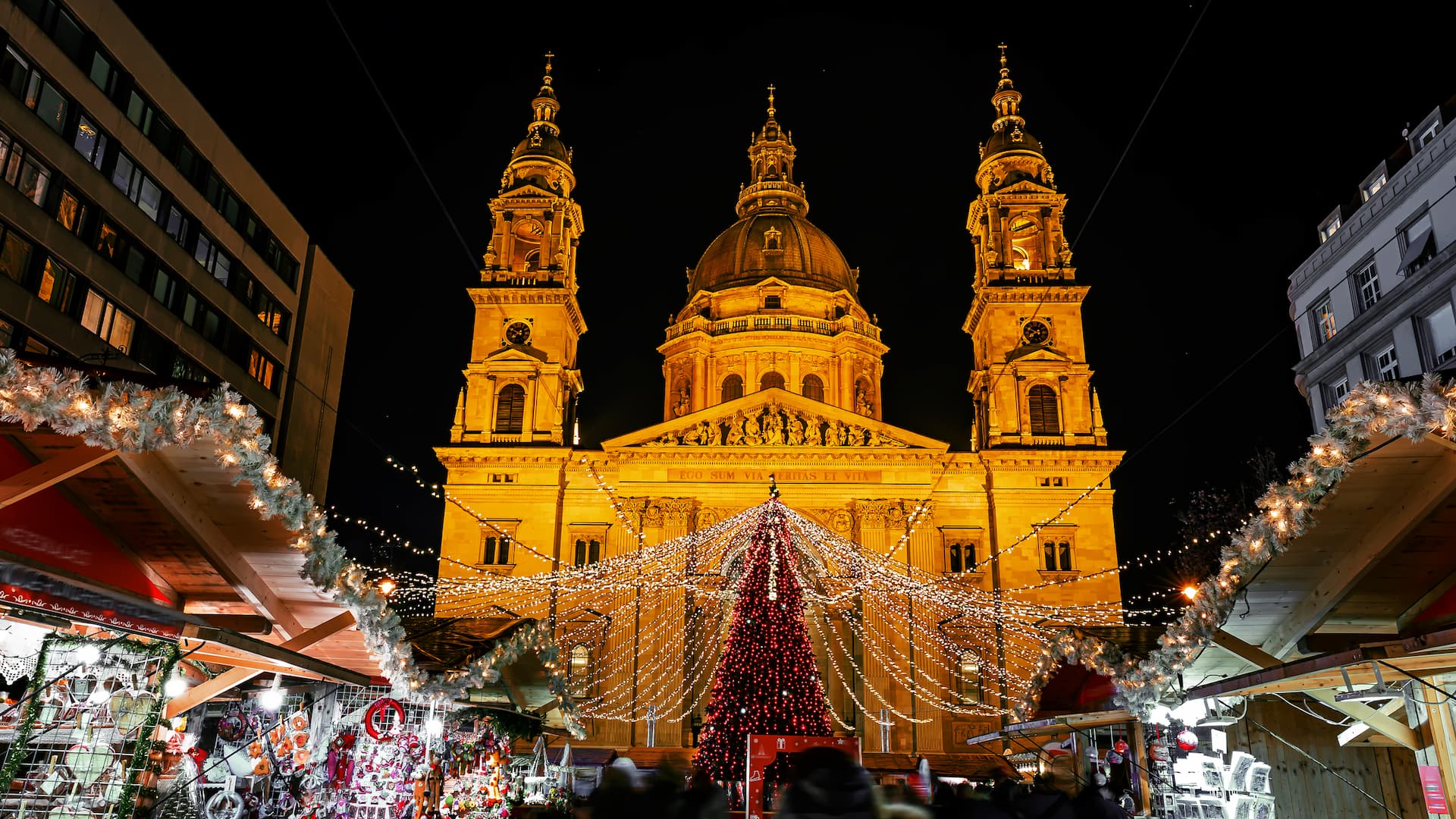 Albero di Natale a Budapest