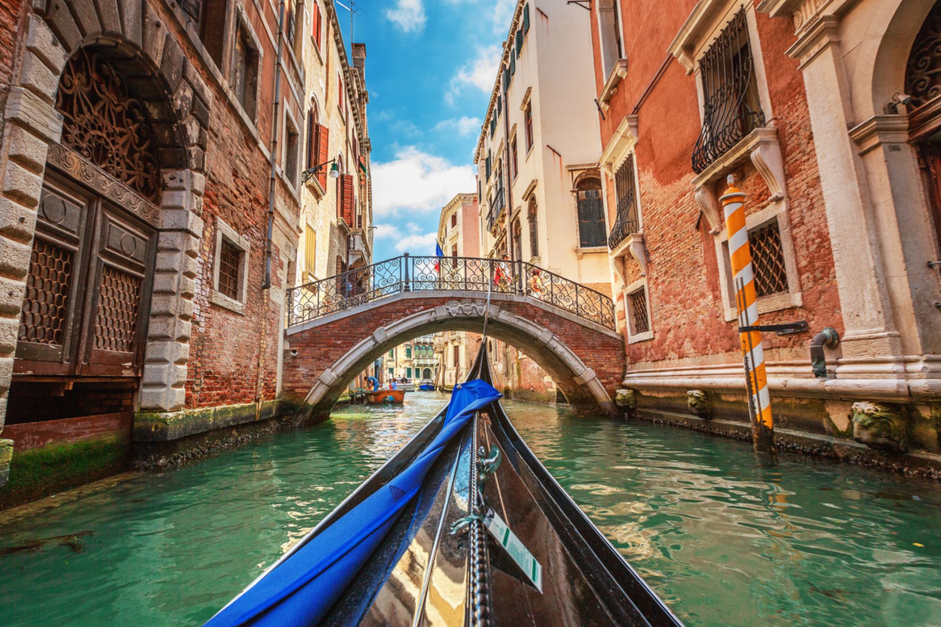 Venezia: de berømte kanalene i den venetianske hovedstaden