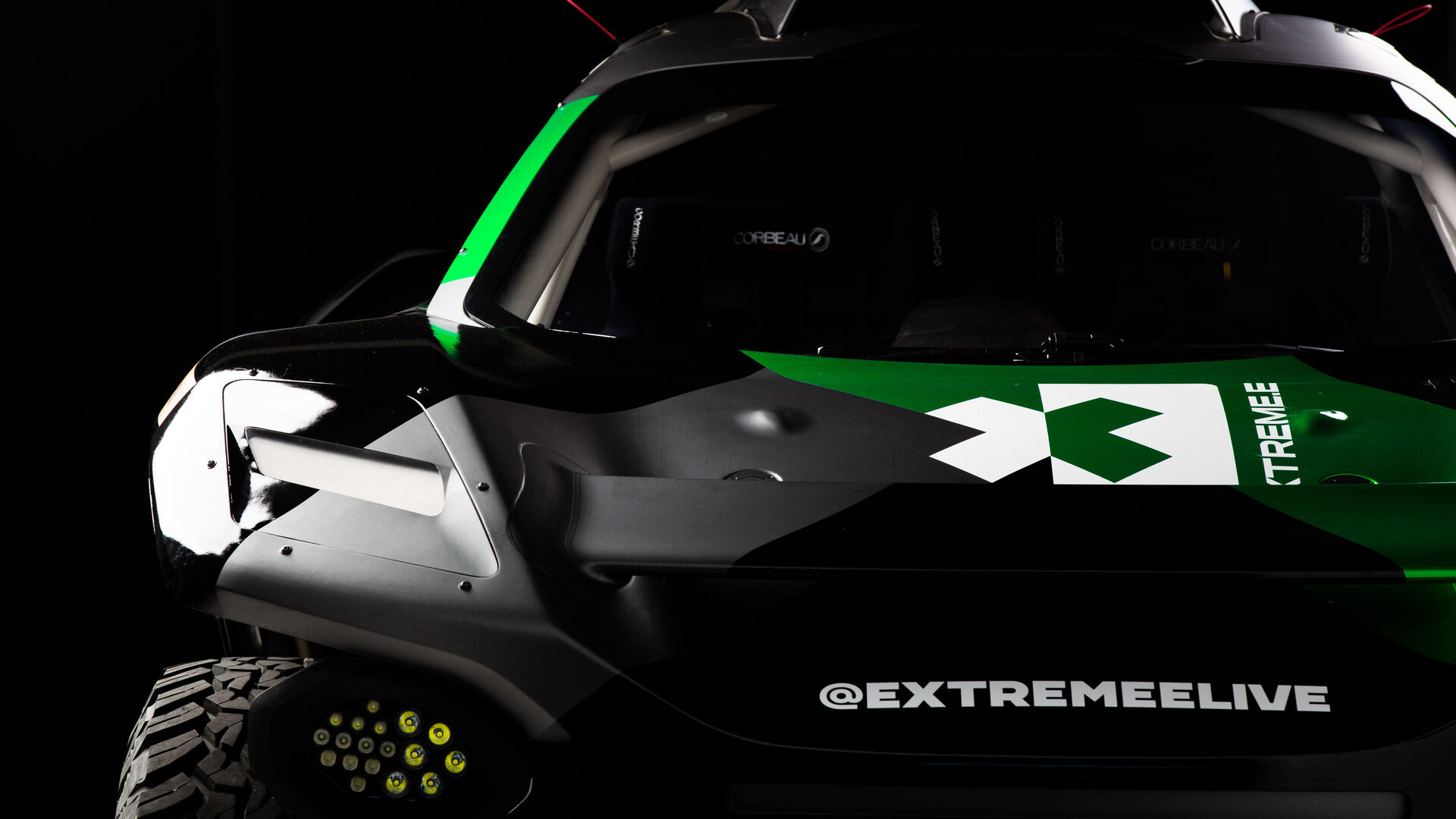 Extreme X: i particolari tecnici della vettura Extreme E del team Odyssey 21 al chiuso