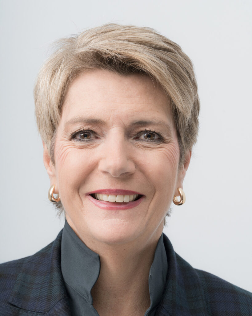 WEF 2023: la Consigliera Federale Karin Keller-Sutter è Capo del Dipartimento Federale delle Finanze (DFF) della Svizzera