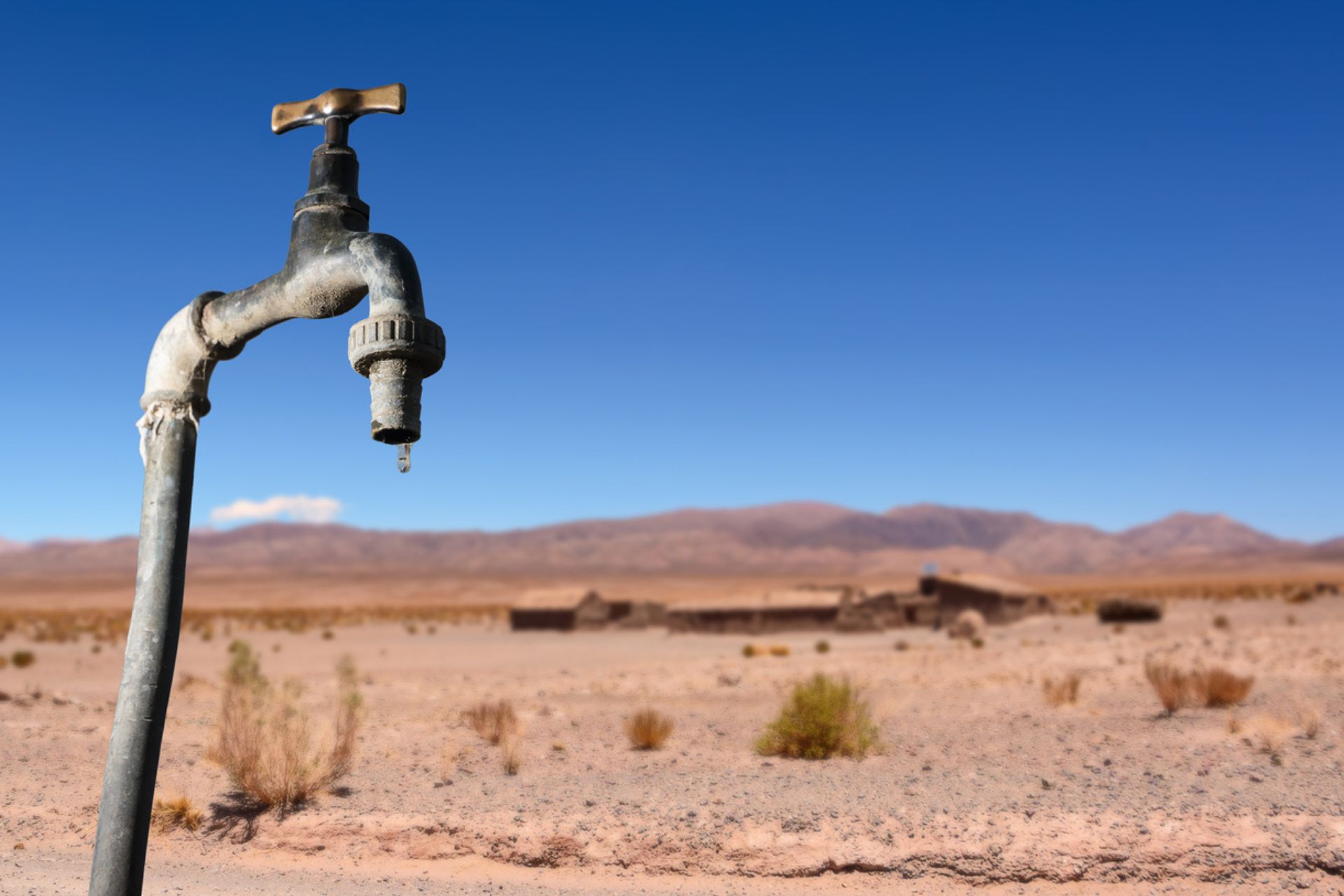 Voda: Nedostatak vode u pustinji