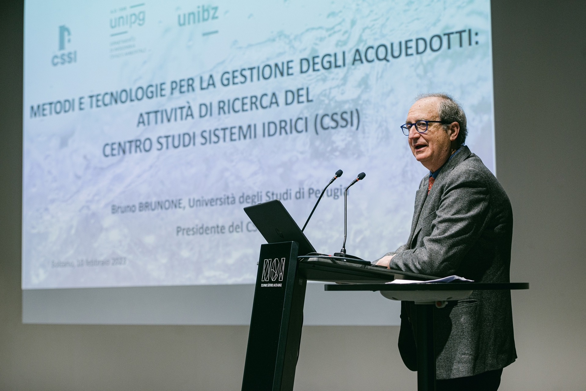Acqua: Bruno Brunone è Presidente del CSSI (Centro Studi Sistemi Idrici) in Italia