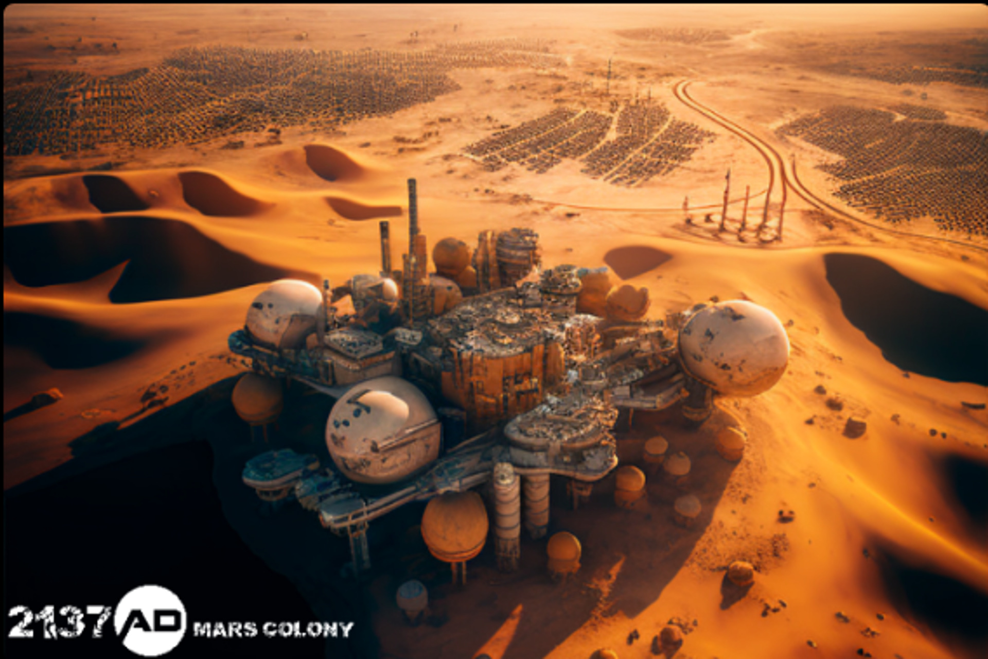 DAO: la "Colonia di Marte - il mondo dopo il 2137 A.D." secondo l'Organizzazione Autonoma Decentralizzata "2137AD Cinematic Universe"