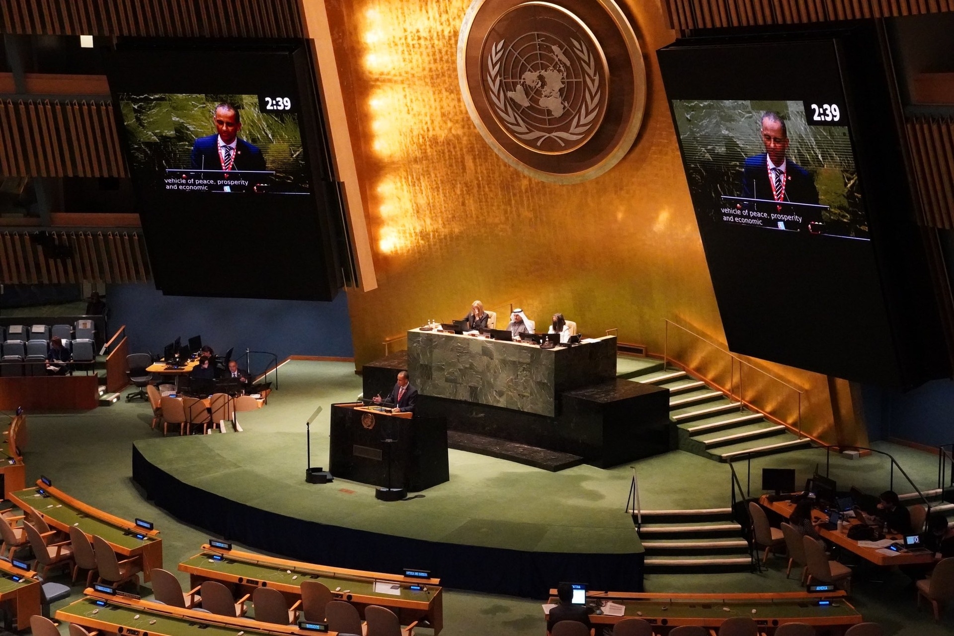 Blue Peace: pidato dari Swiss Christian Frutiger di United Nations Conference on Water 2023 di New York