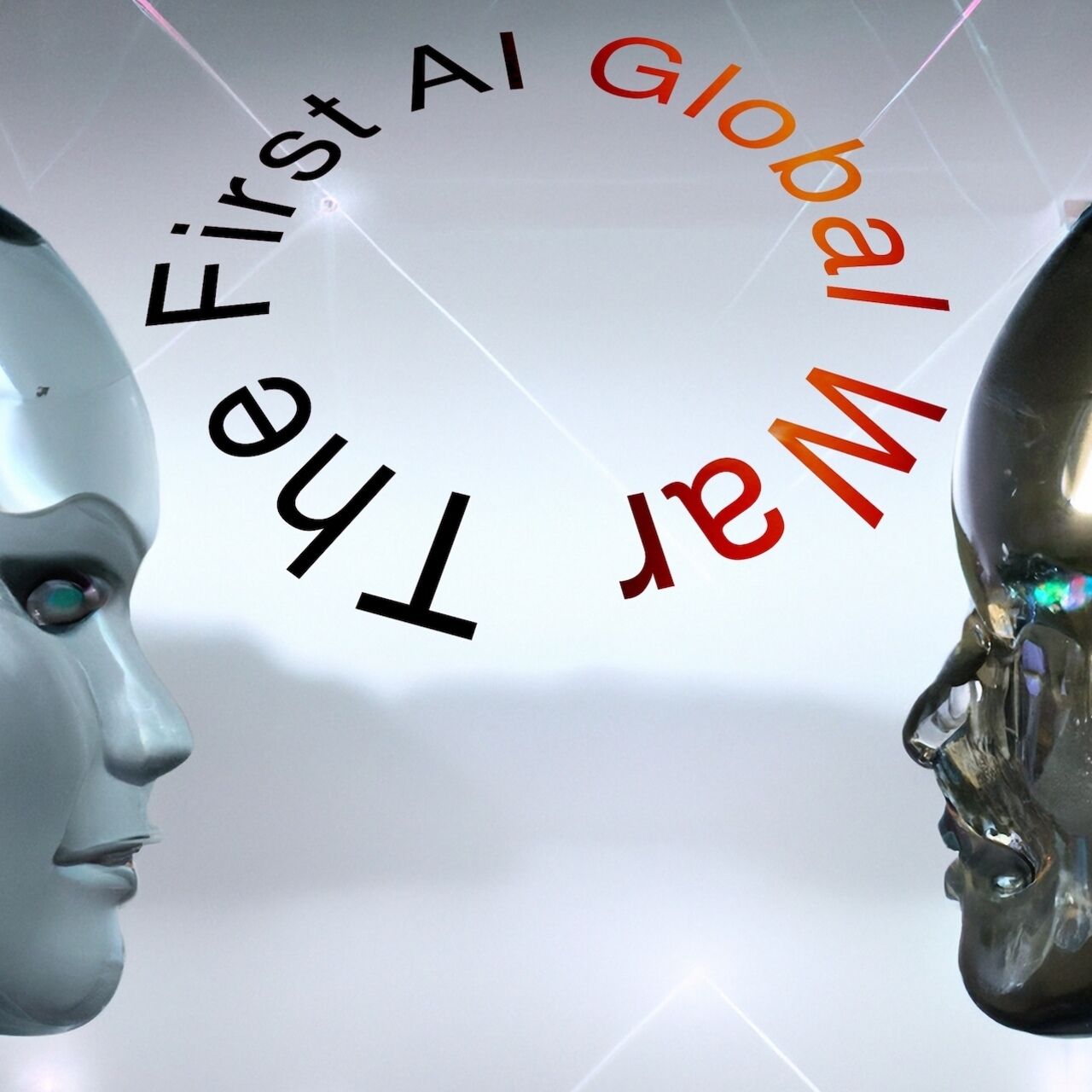 Intelligenza Artificiale: una rappresentazione artistica della “First AI Global War”, letteralmente la “Prima Guerra Mondiale dell’Intelligenza Artificiale”, creata dall’autore dell’articolo con Dall-E