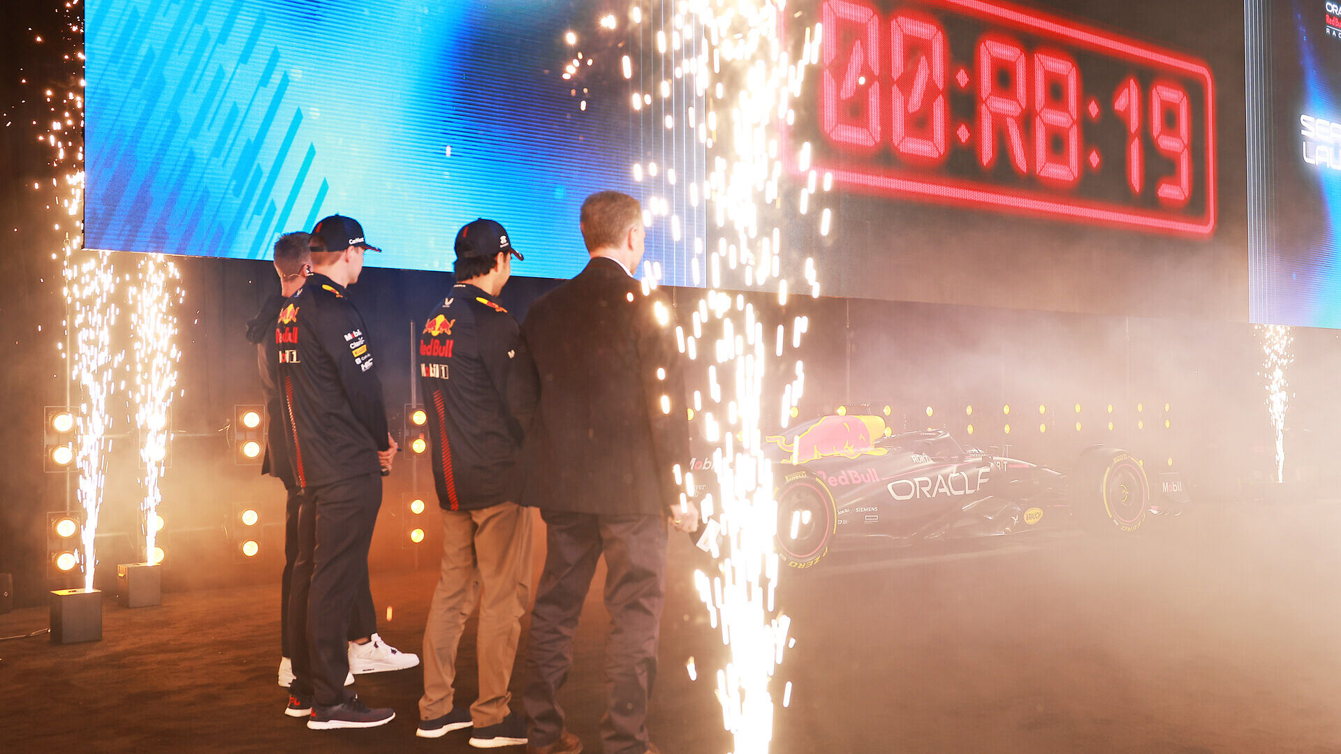 Red Bull: la Oracle Red Bull Racing di Formula 1 ha lanciato il nuovo programma 2023 del team a New York City