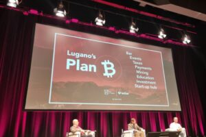 Lugano: La presentazione, il 3 marzo 2022 al Centro Congressi, della collaborazione fra la Città di Lugano e Tether Operations Limited: il “Plan B” intende dare vita a un centro d'eccellenza europeo per l’adozione di criptovalute e tecnologia Blockchain