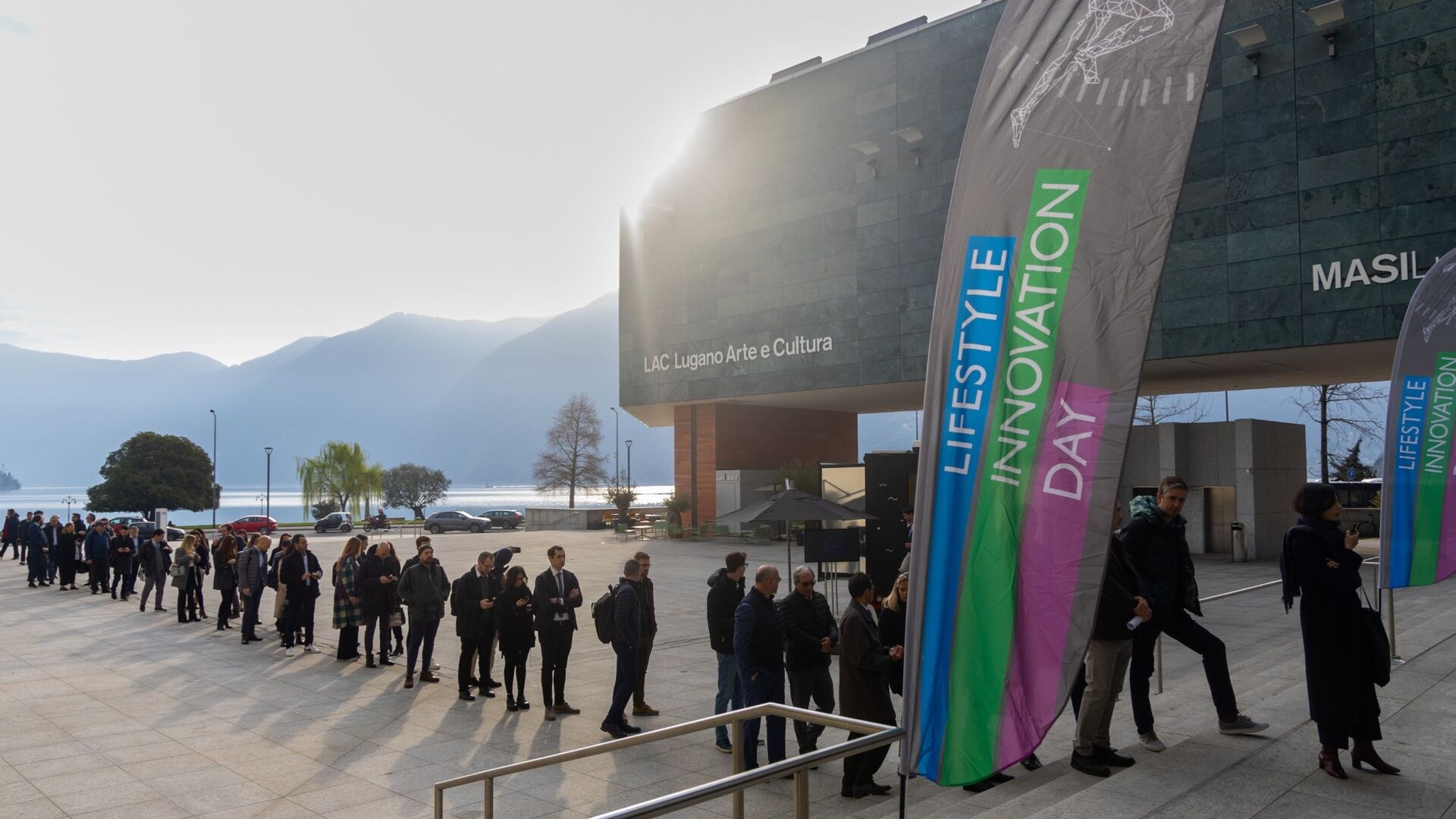 Lifestyle Innovation Day: Networking-Aktivitäten und das Setting im LAC in Lugano am 13. März 2023