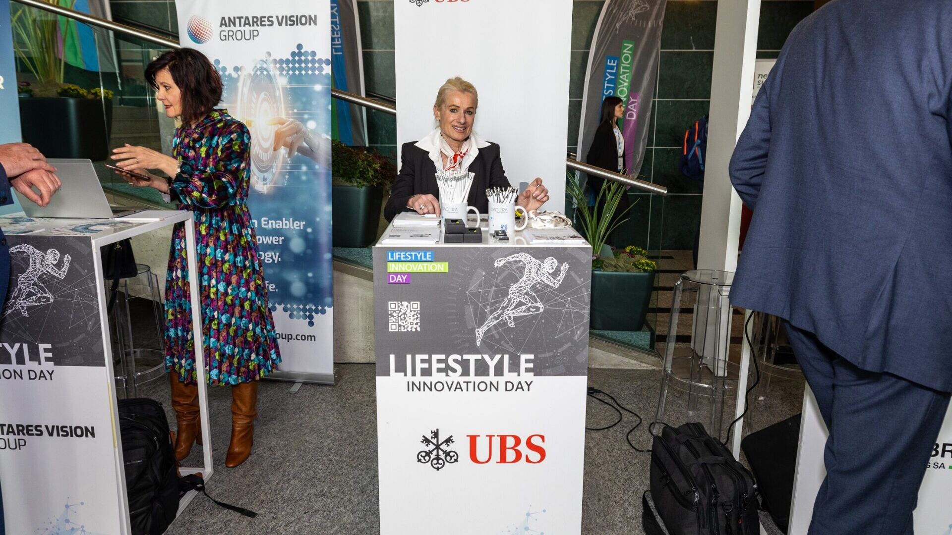 Lifestyle Innovation Day : les stands du LAC à Lugano le 13 mars 2023