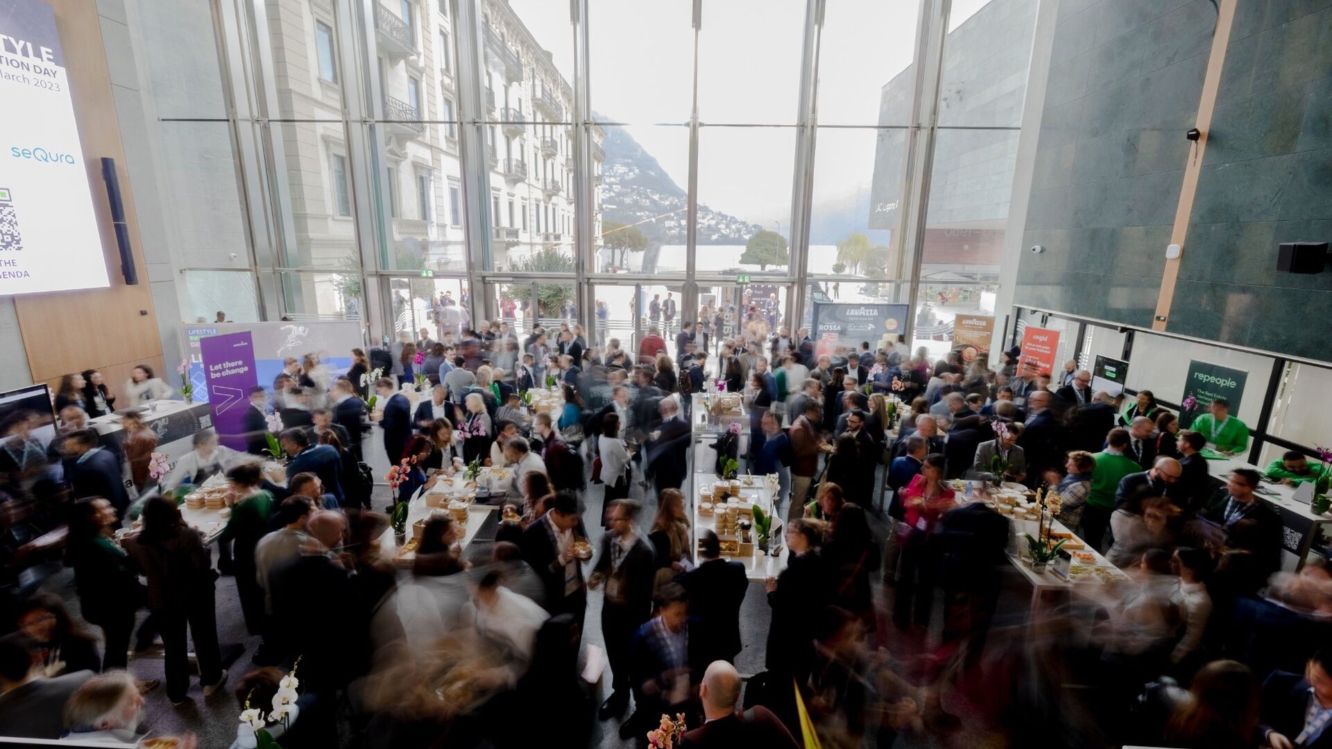 Día de la innovación en el estilo de vida: actividades de networking y el escenario en el LAC en Lugano el 13 de marzo de 2023
