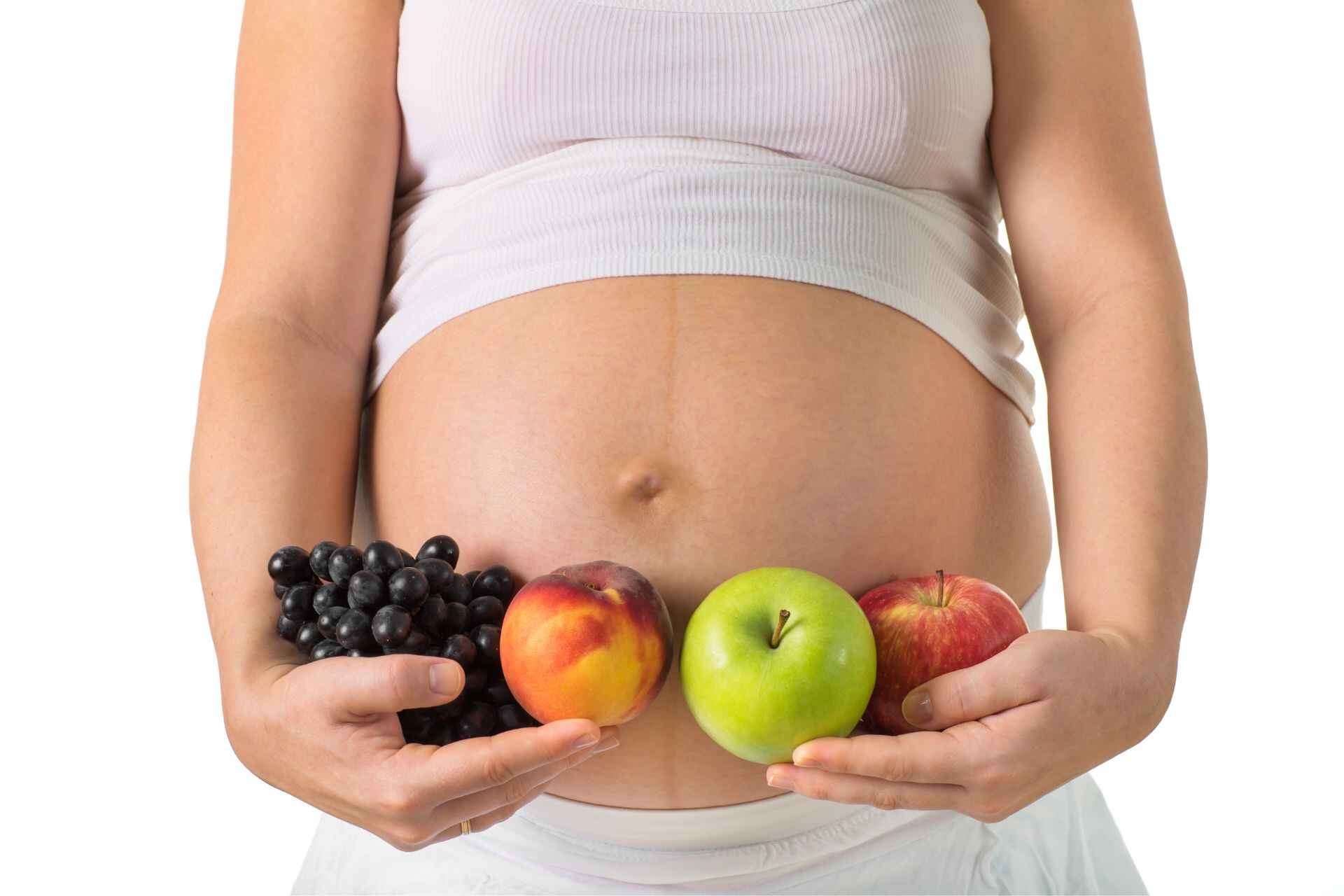 Graviditet: ernæring under graviditet er viktig for helsen til moren og det ufødte barnet