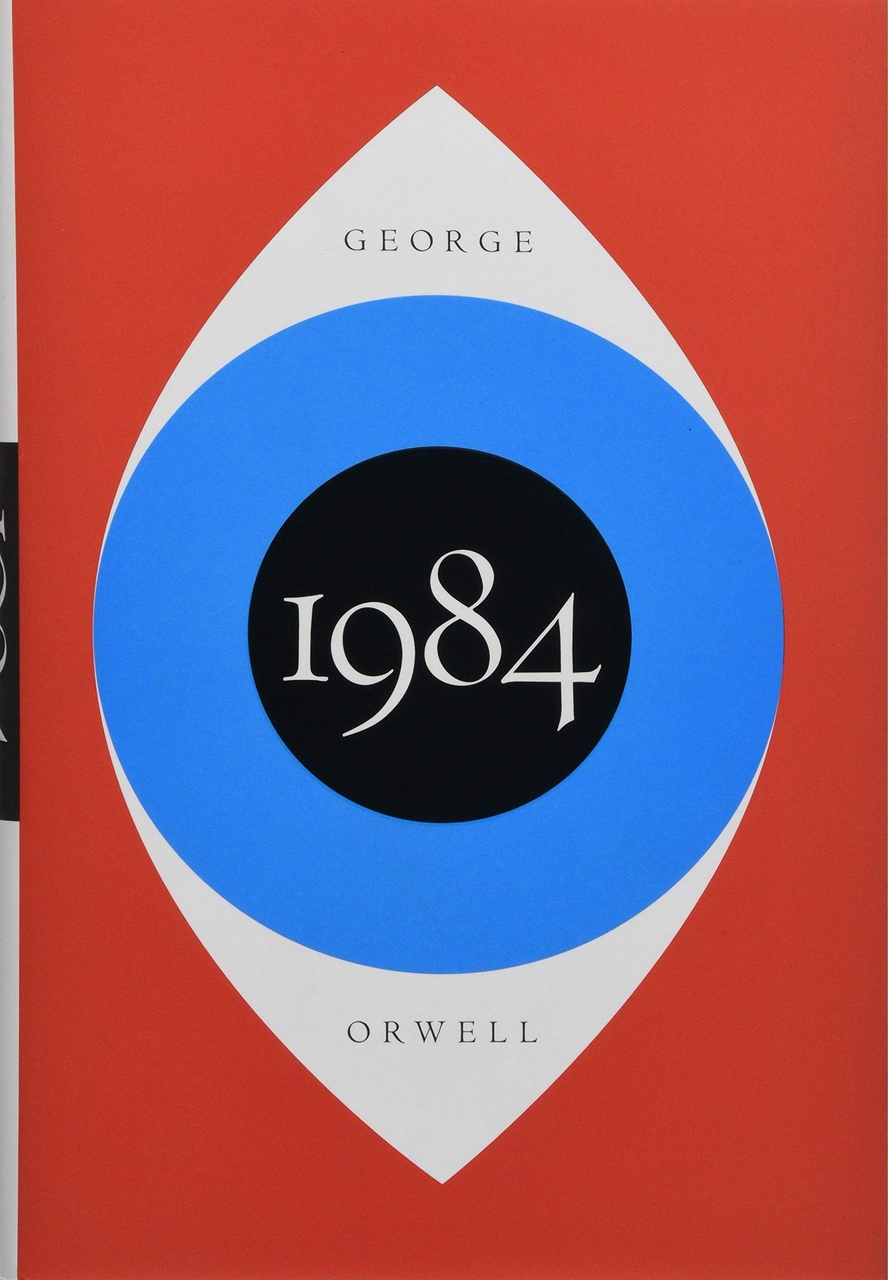 Facebook: la copertina di una delle tante edizioni di “1984” di George Orwell, considerato un capolavoro della letteratura cosiddetta “distopica”
