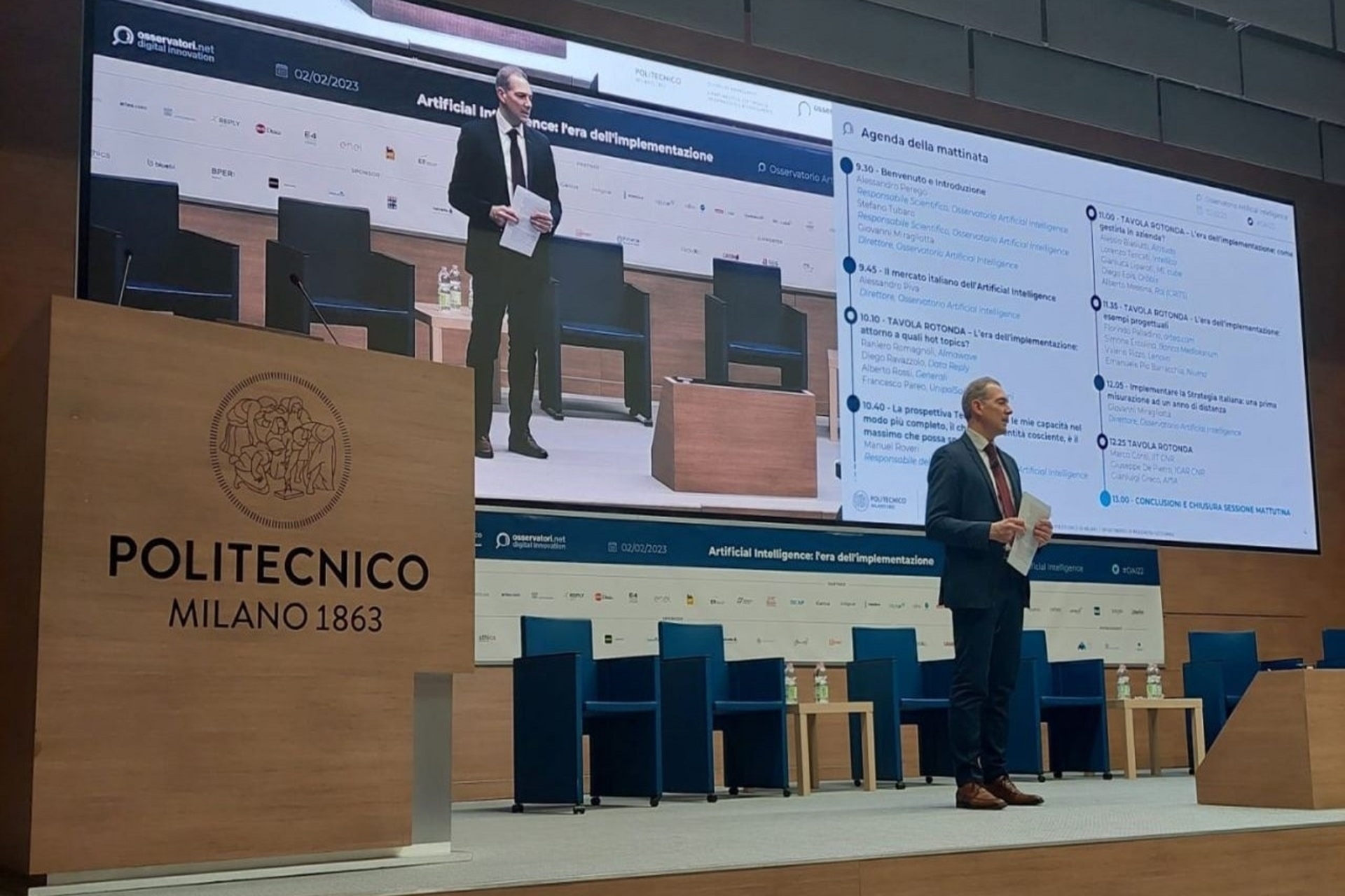 AI: Milanon ammattikorkeakoulun tekoälyä käsittelevän konferenssin puhujat