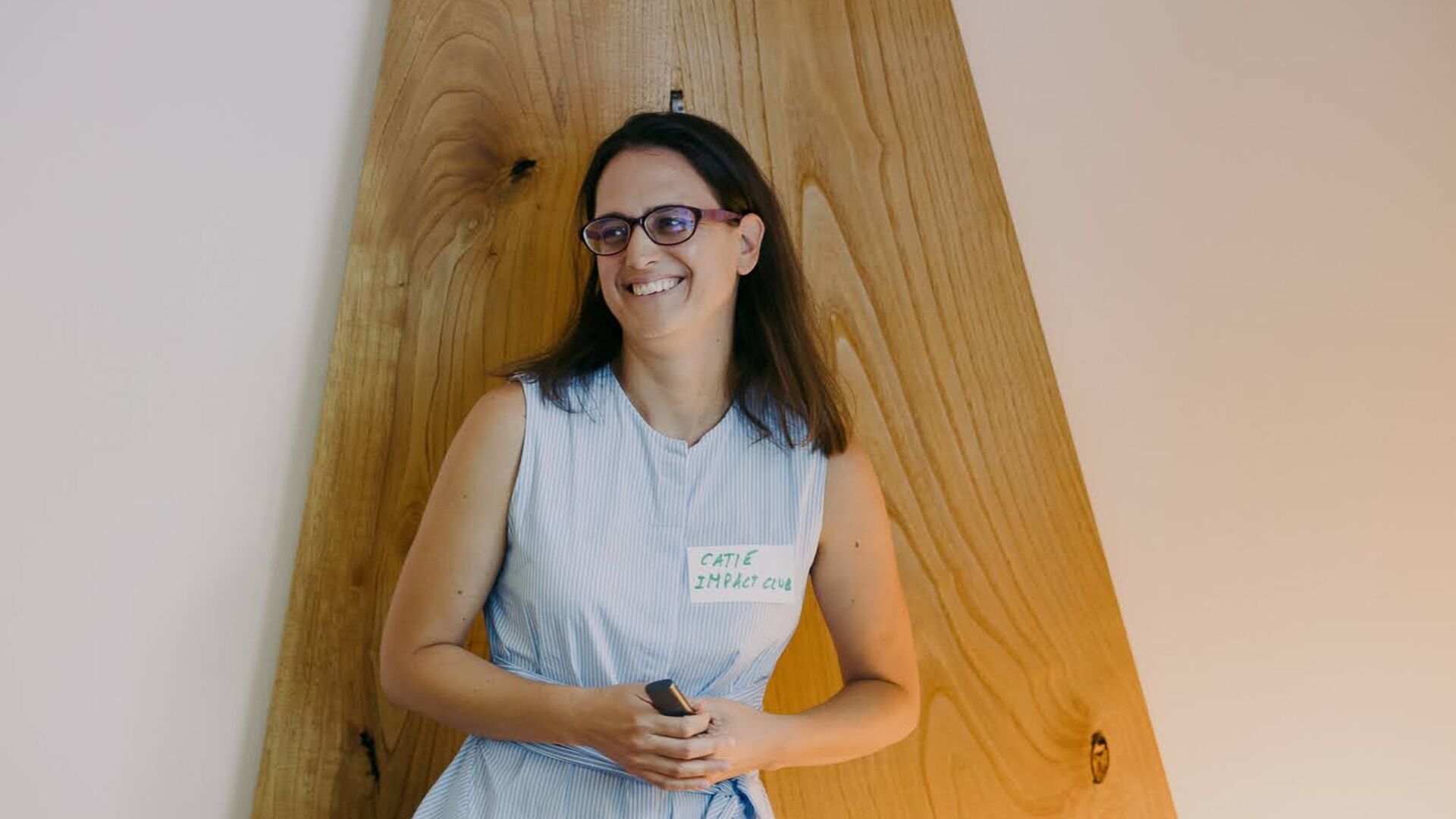 Impact Club: Catie Burlando, Impact Club incubator manager, alla prima edizione dell’iniziativa a incubatore a impatto organizzata nell’estate del 2022 dall’Impact Hub Ticino di Lugano