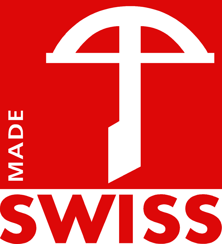 Swiss Label-certifieringslogotypen erkänd och skyddad över hela världen