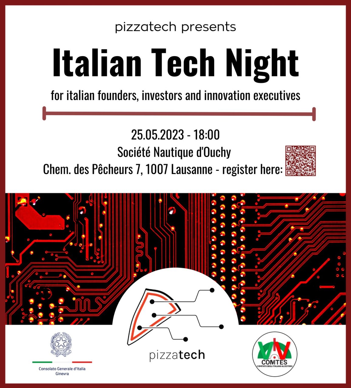 Italian Tech Night: la locandina della seconda edizione della “Italian Tech Night”