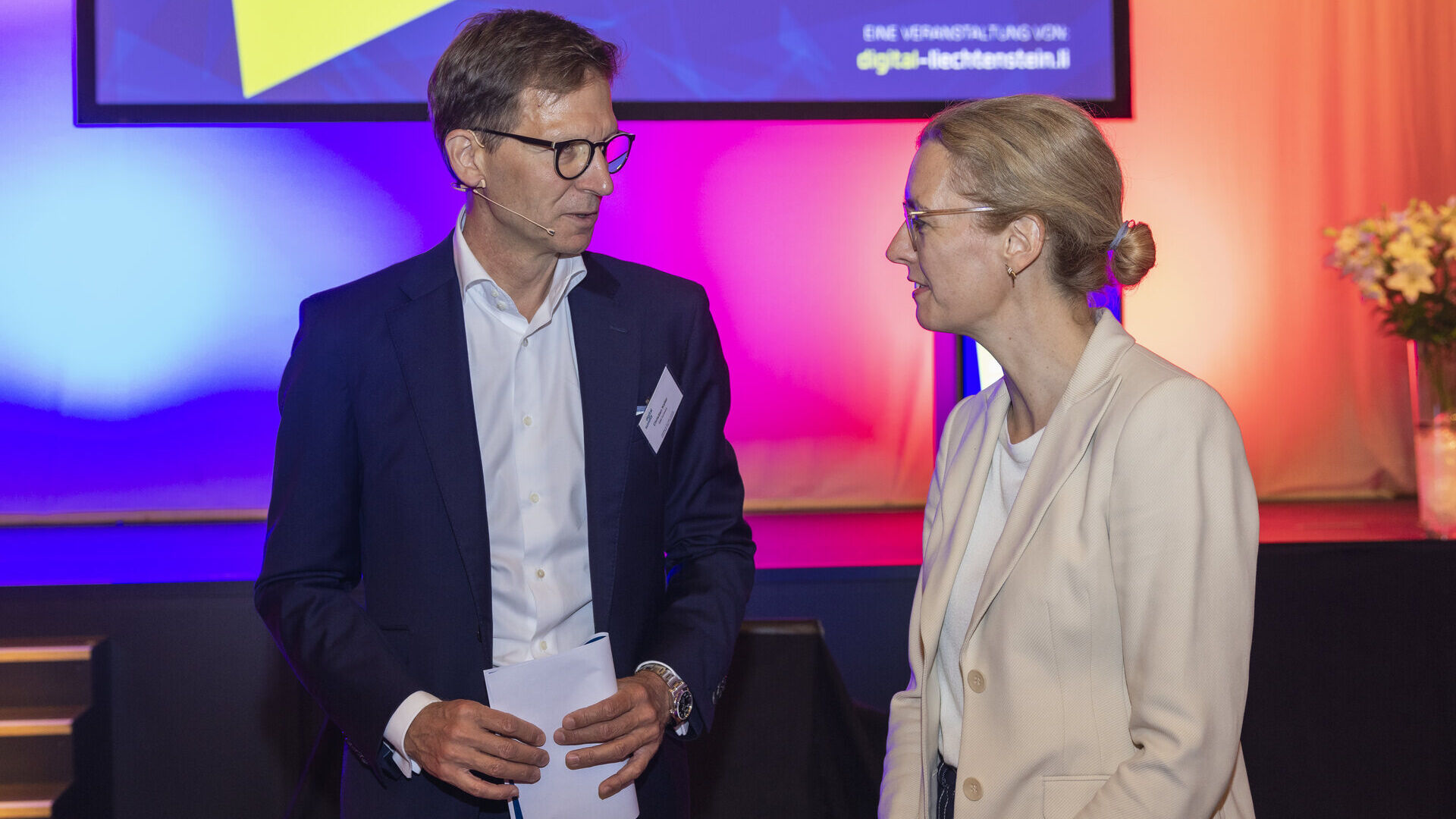 Digitální summit 2023: Christian Keller a Sabine Monauni
