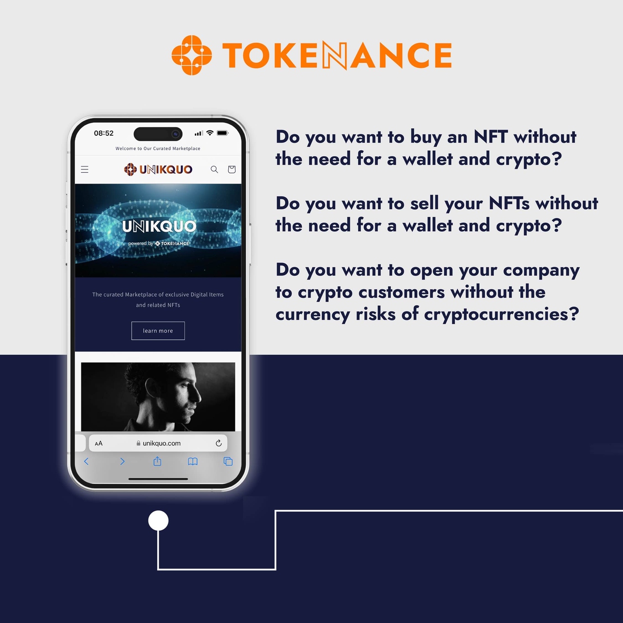 Tokenance: Unikquo è una piattaforma in cui è possibile comprare articoli phygital