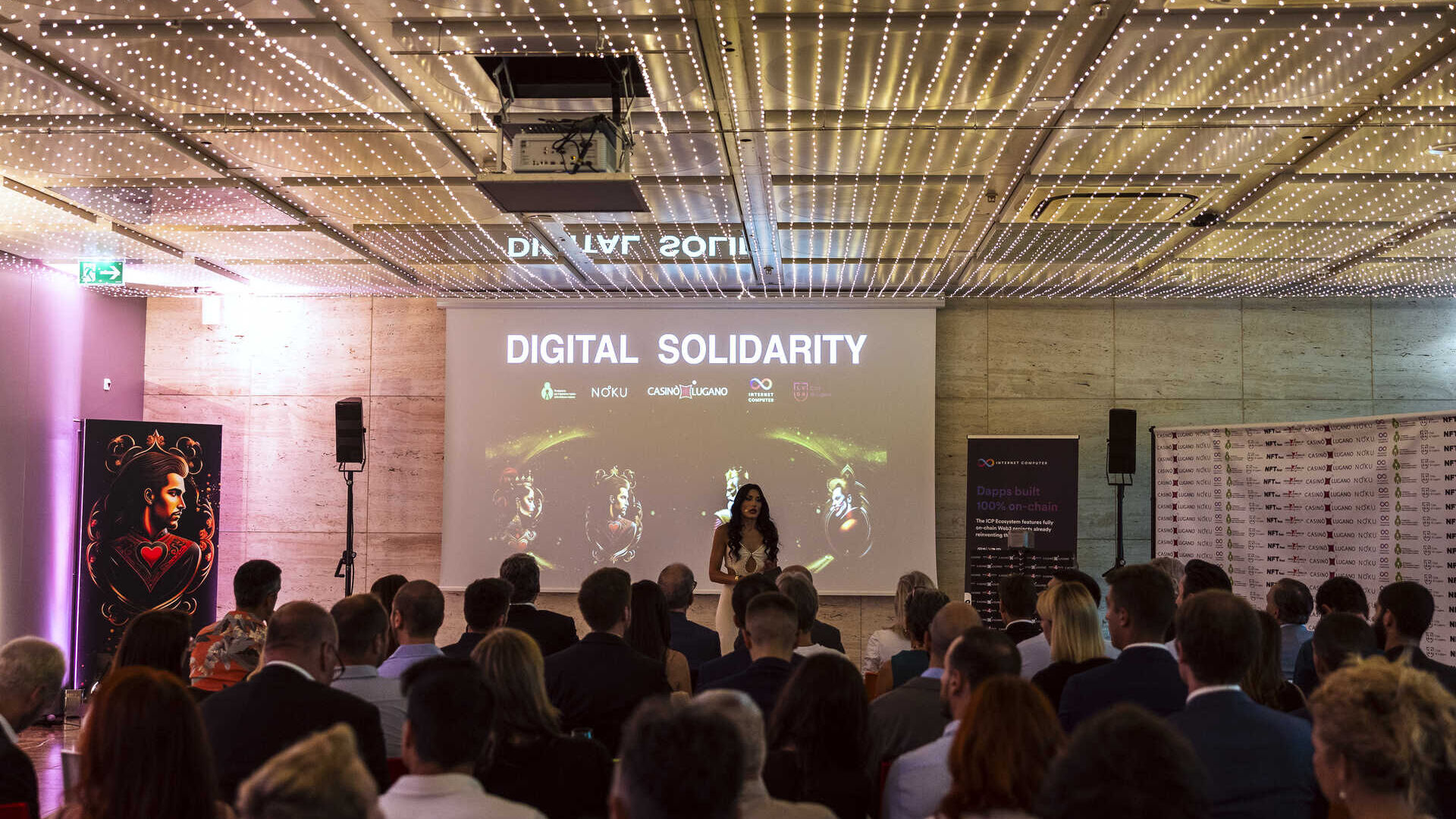 Digital Solidarity: la serata dedicata alla collezione di NFT del Casinò di Lugano in Svizzera