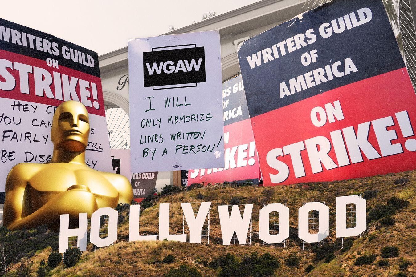 Attori in sciopero: il cartello di Hollywood