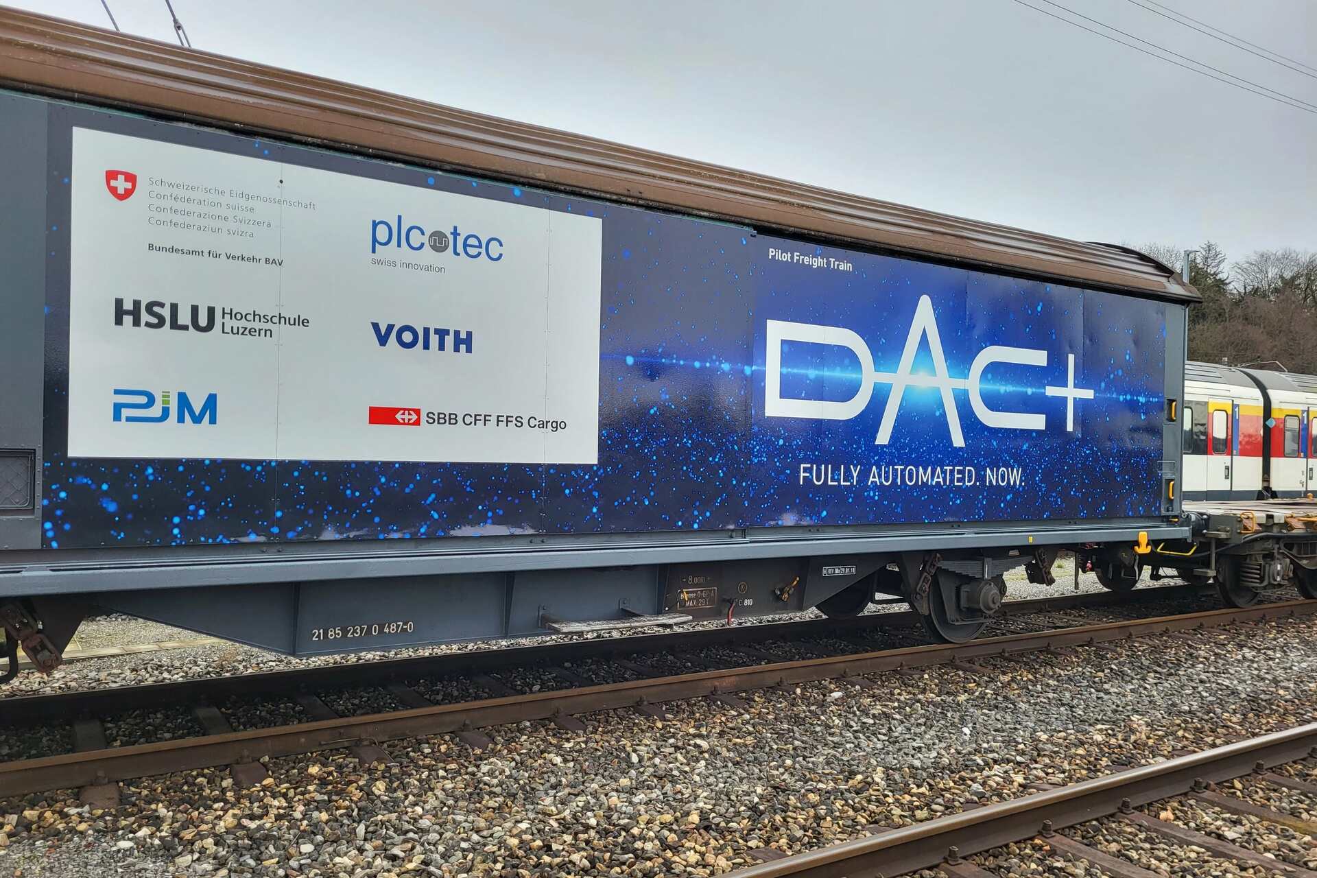 Treno merci digitale: il treno pilota 