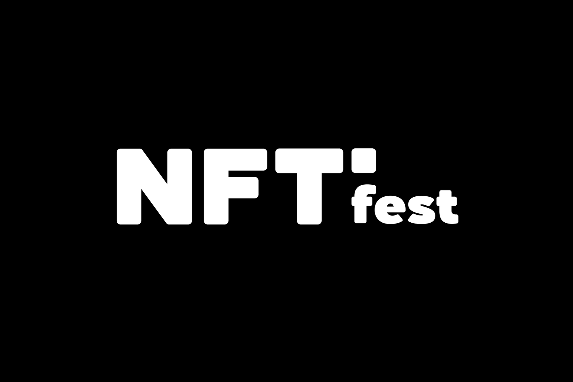 NFT Fest: il logotipo della “NFT Fest & Web3 Conference”