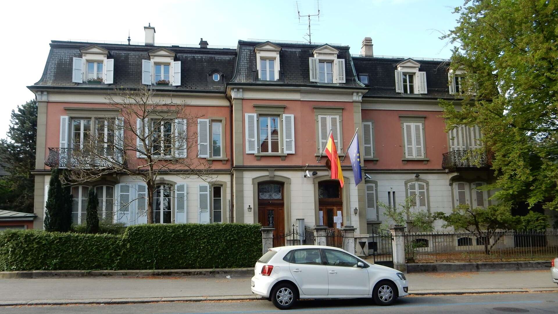 Spanien Schweiz: hovedkvarteret for Kongeriget Spaniens generalkonsulat i Bern