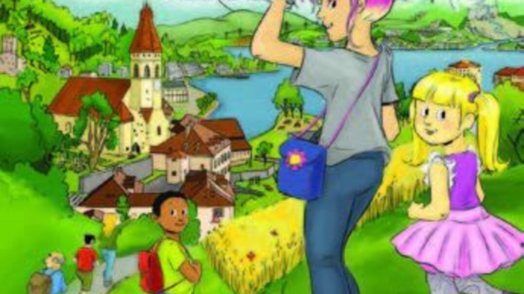 ESS: la copertina del fumetto svizzero di Educazione allo Sviluppo Sostenibile per i bambini e i giovani