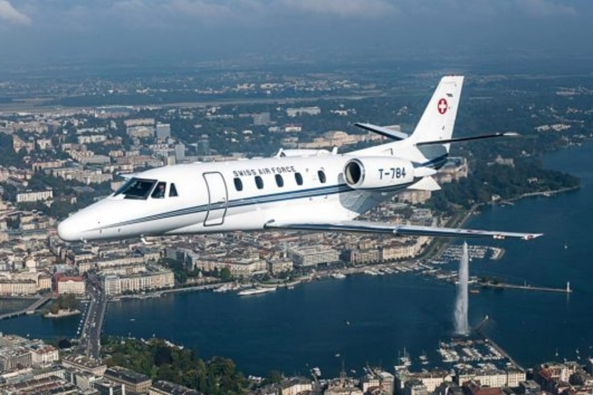 Švajčiarske letectvo: Cessna 560XL Citation Excel pre ekologické testy mobility