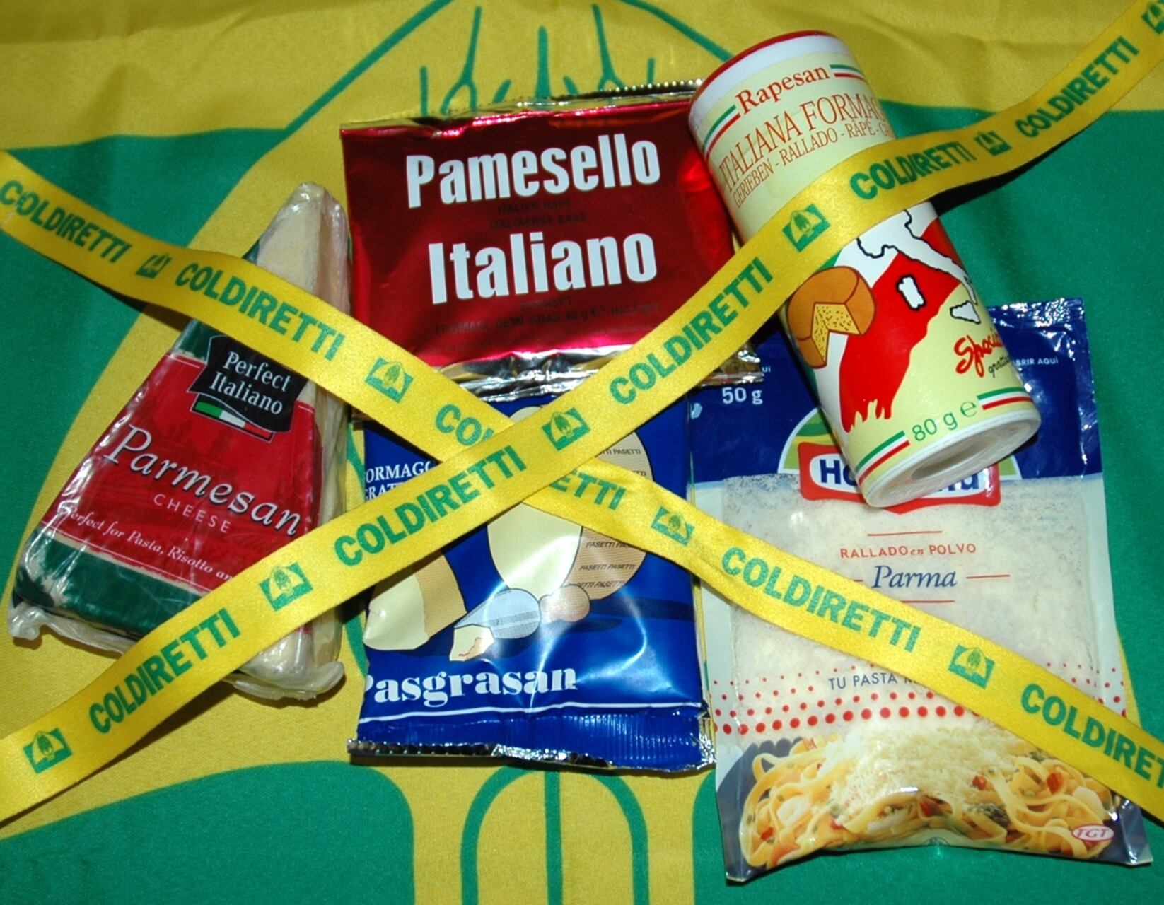 Italian sounding: le più recenti falsificazioni di cibo italiano denunciate da Coldiretti