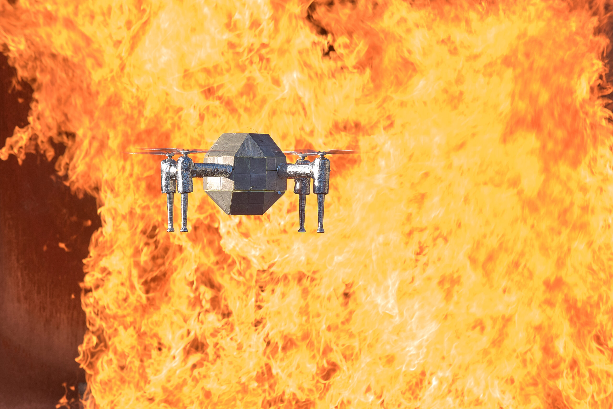 Drone: Andelfingen yangın testleri