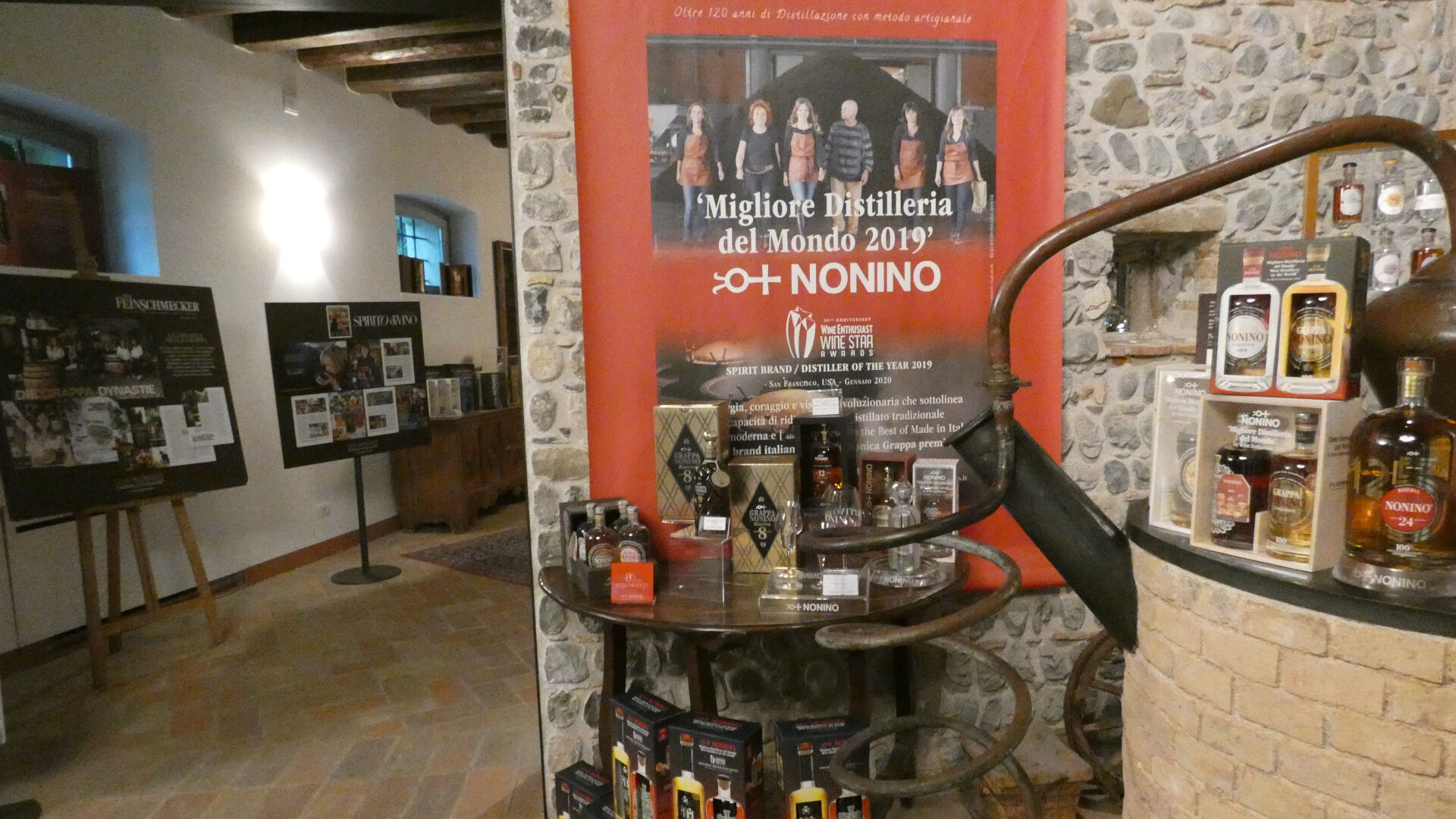 Borgo Nonino: allmänhetens välkomnande på Persereano i Udine