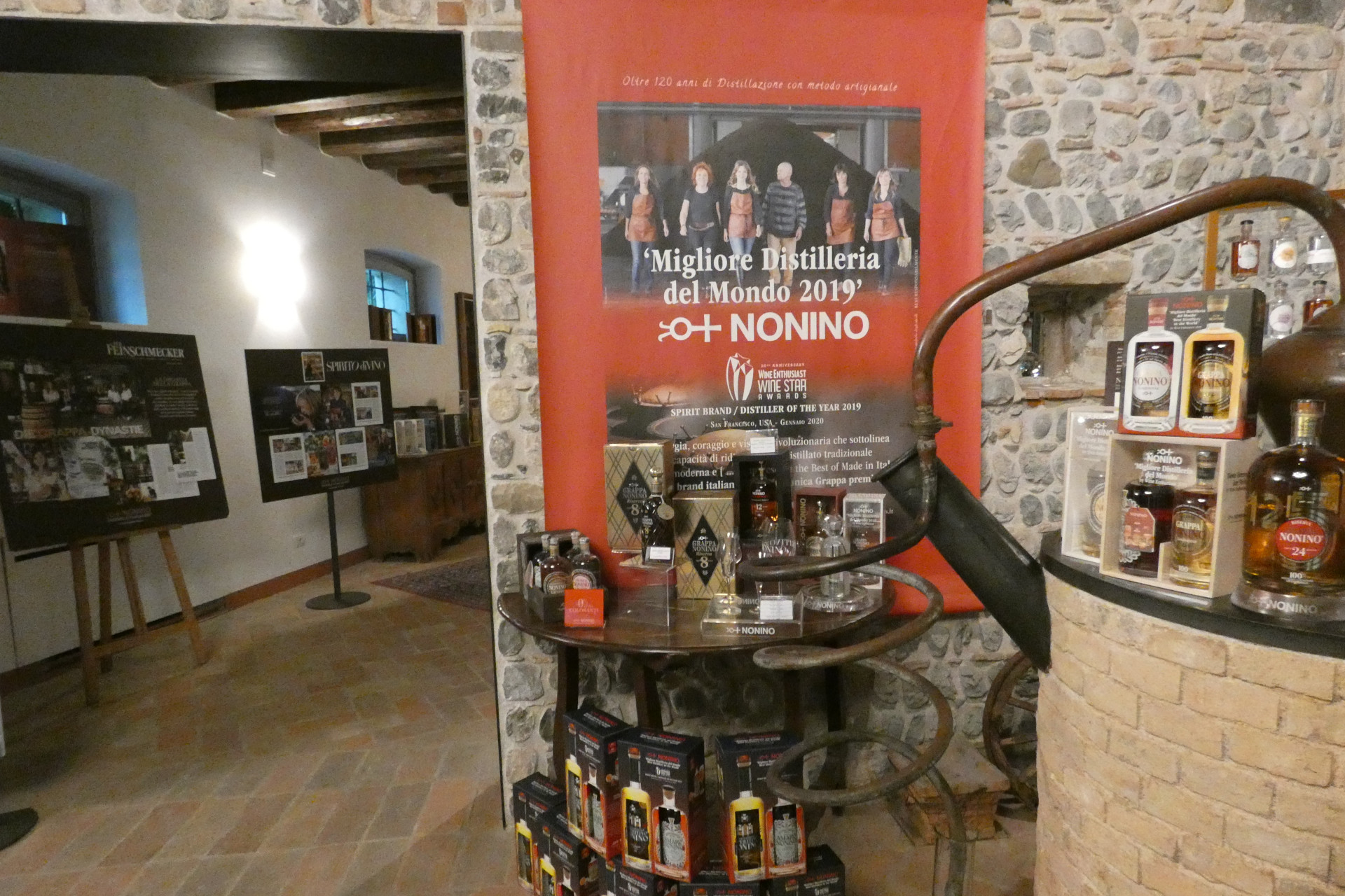 Borgo Nonino: allmänhetens välkomnande på Persereano i Udine