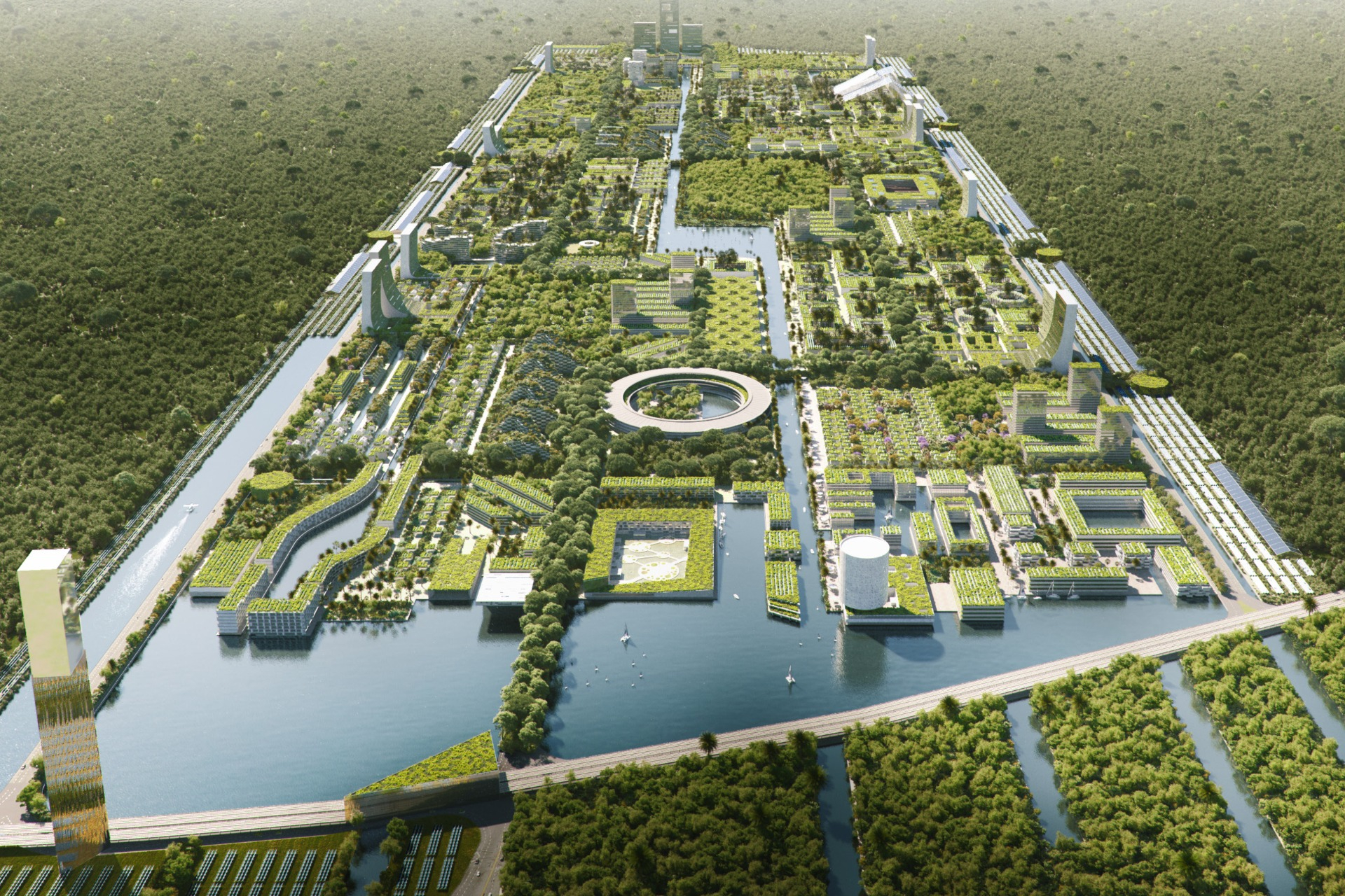Smart Forest City: Cancún