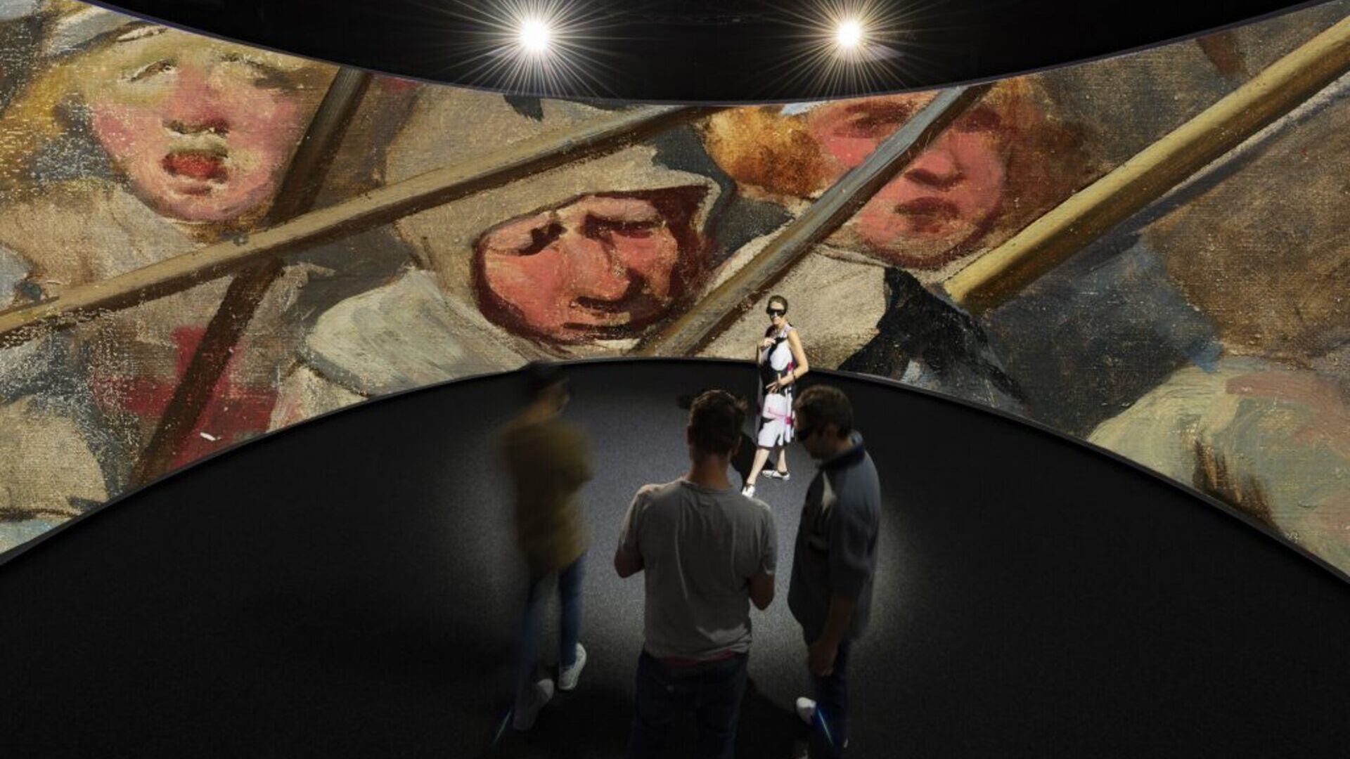 Battaglia di Morat: un mock-up della digitalizzazione del grande dipinto