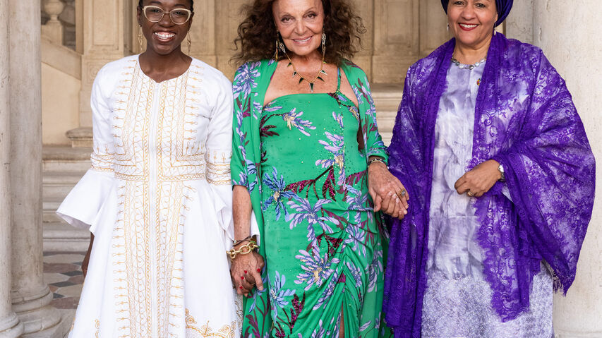Festival del cinema di Venezia: Joy Buolamwini, Diane Von Furstenberg e Amina Mohammed