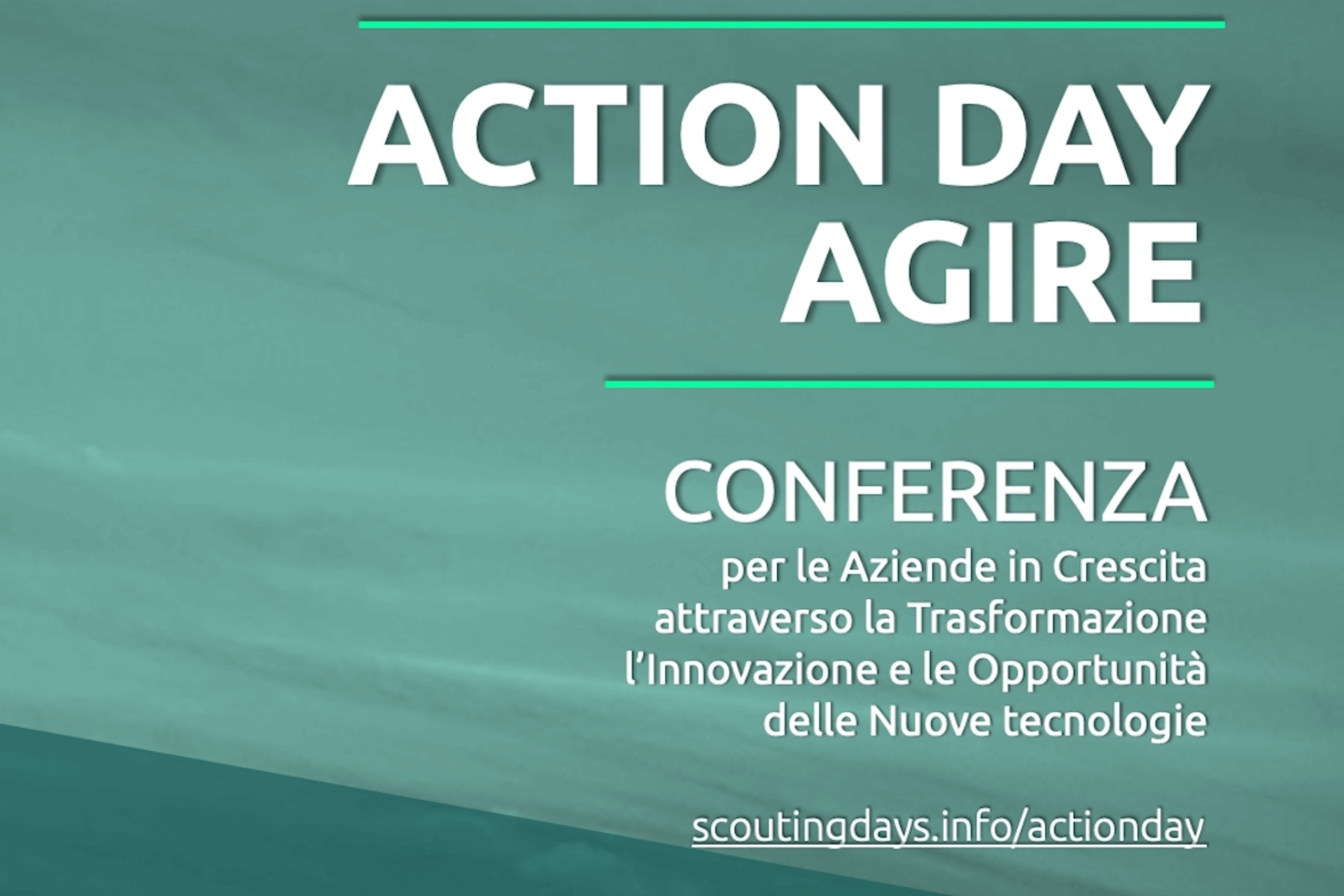 ACTION DAY: la key visual della conferenza per l'innovazione aziendale