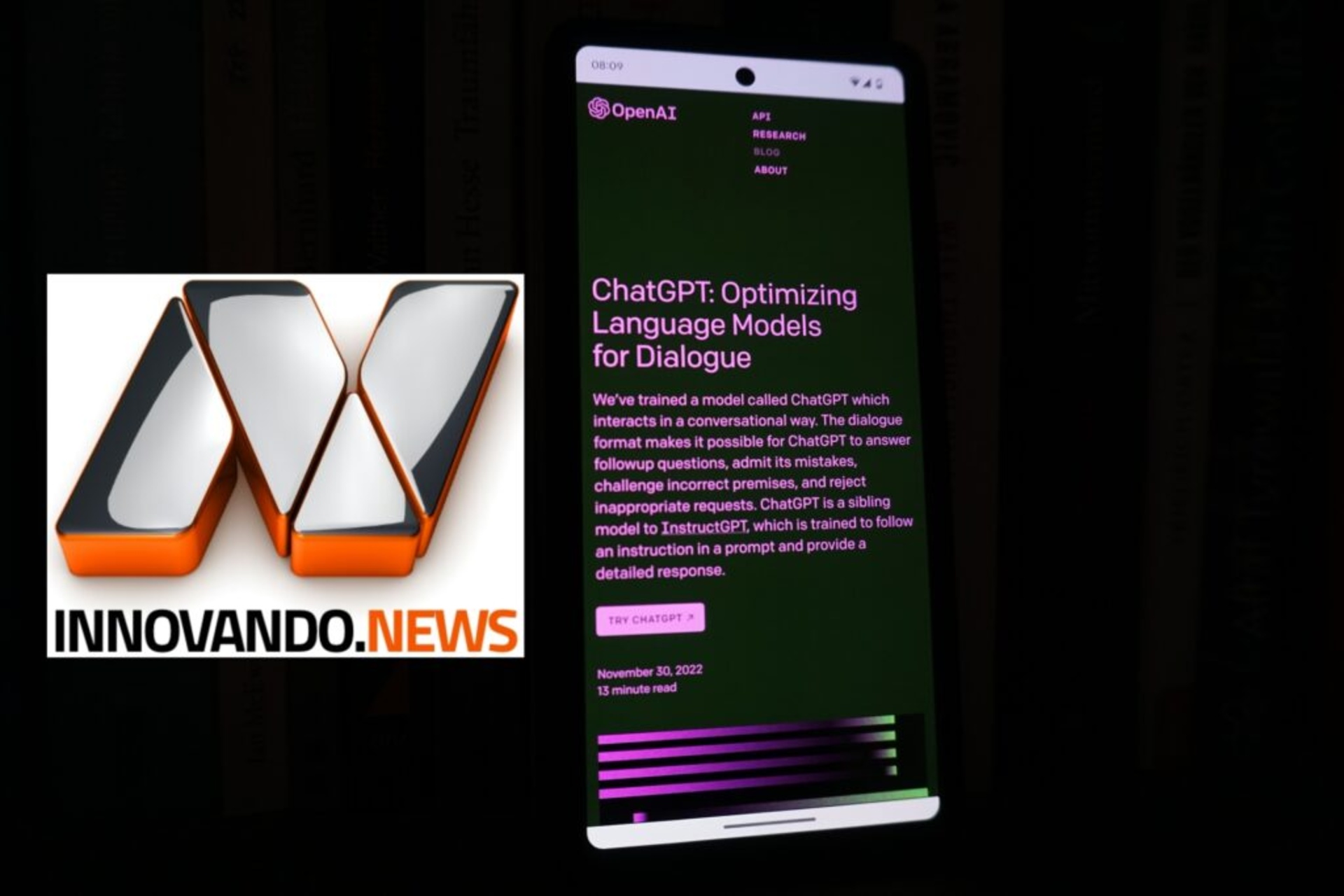 Đổi mới và báo chí: phỏng vấn ChatGPT để mô tả Đổi mới.News