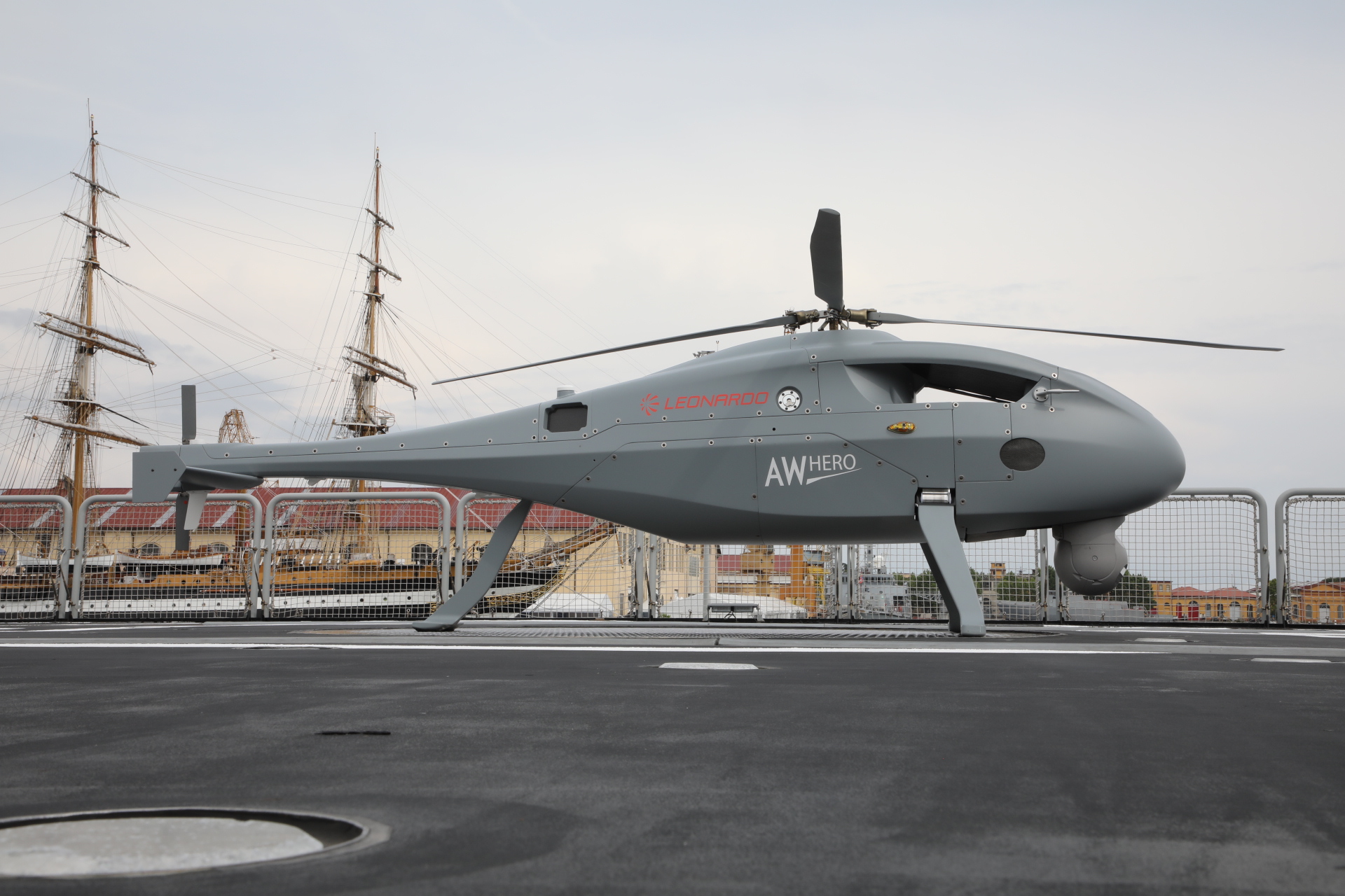 Leonardo: la configurazione incentrata sui concetti operativi del drone AWHero
