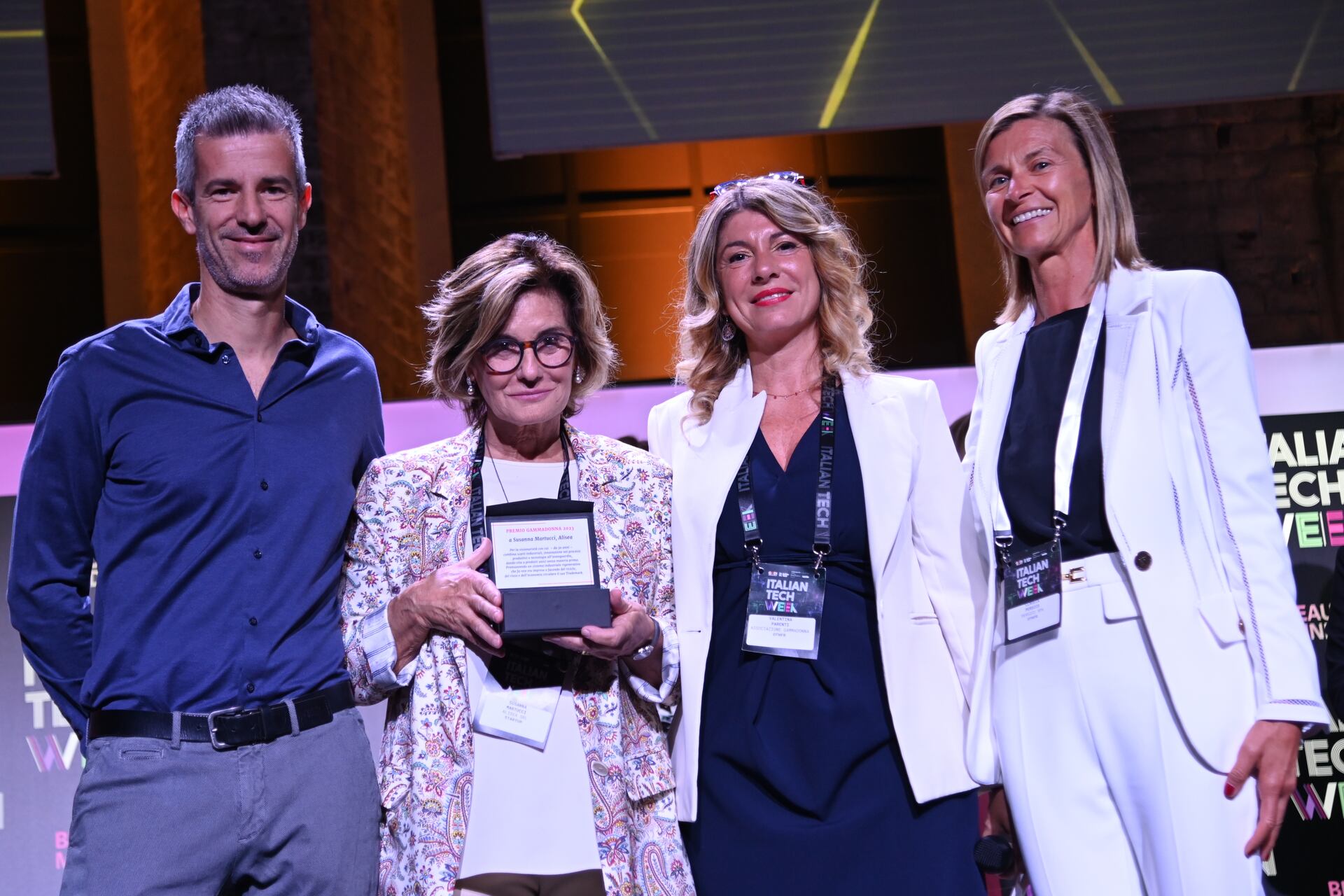 GammaDonna Award: Marco og Valentina Parenti, Susanna Martucci og Claudia Persico